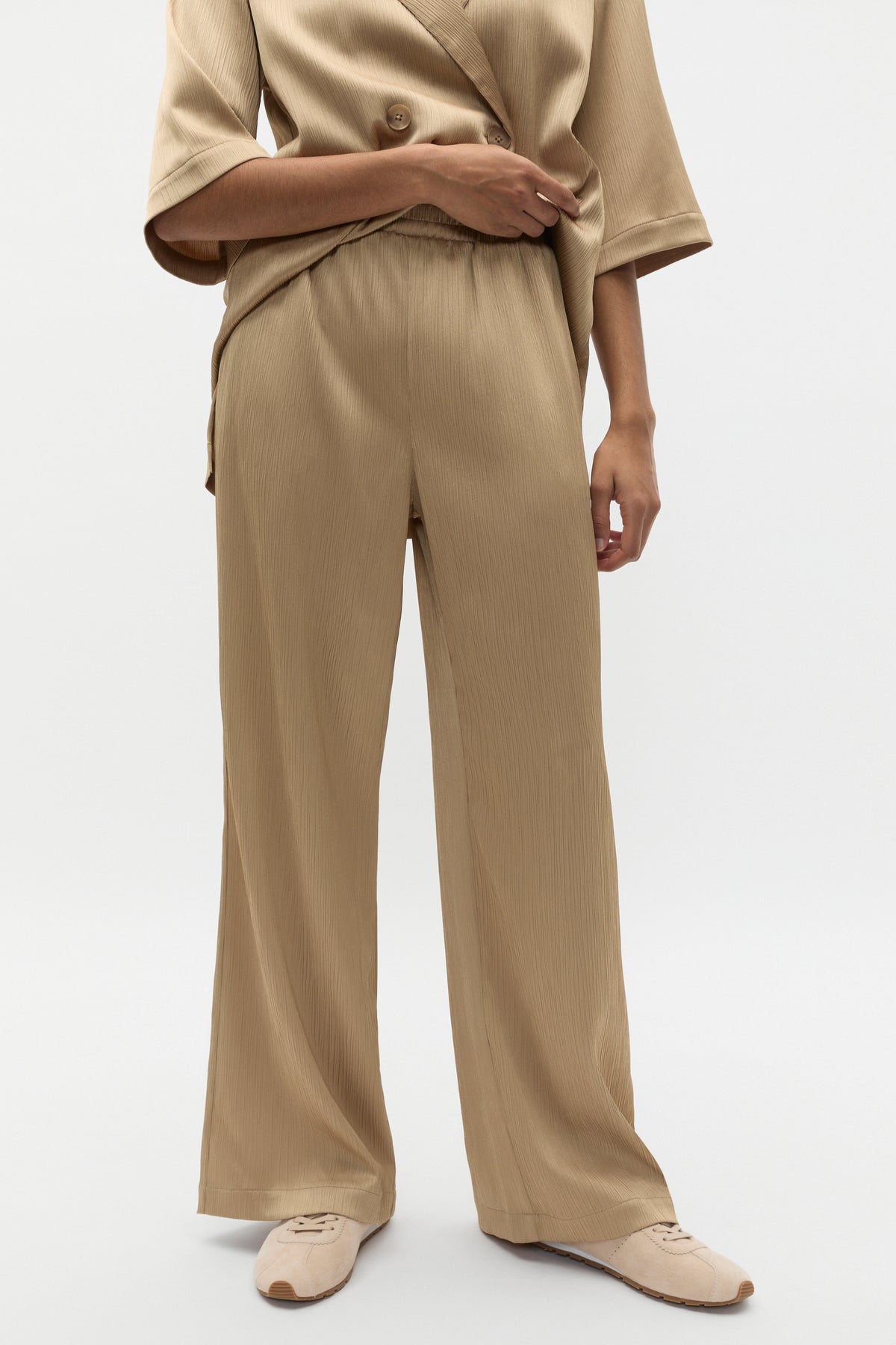 Plisse Pant