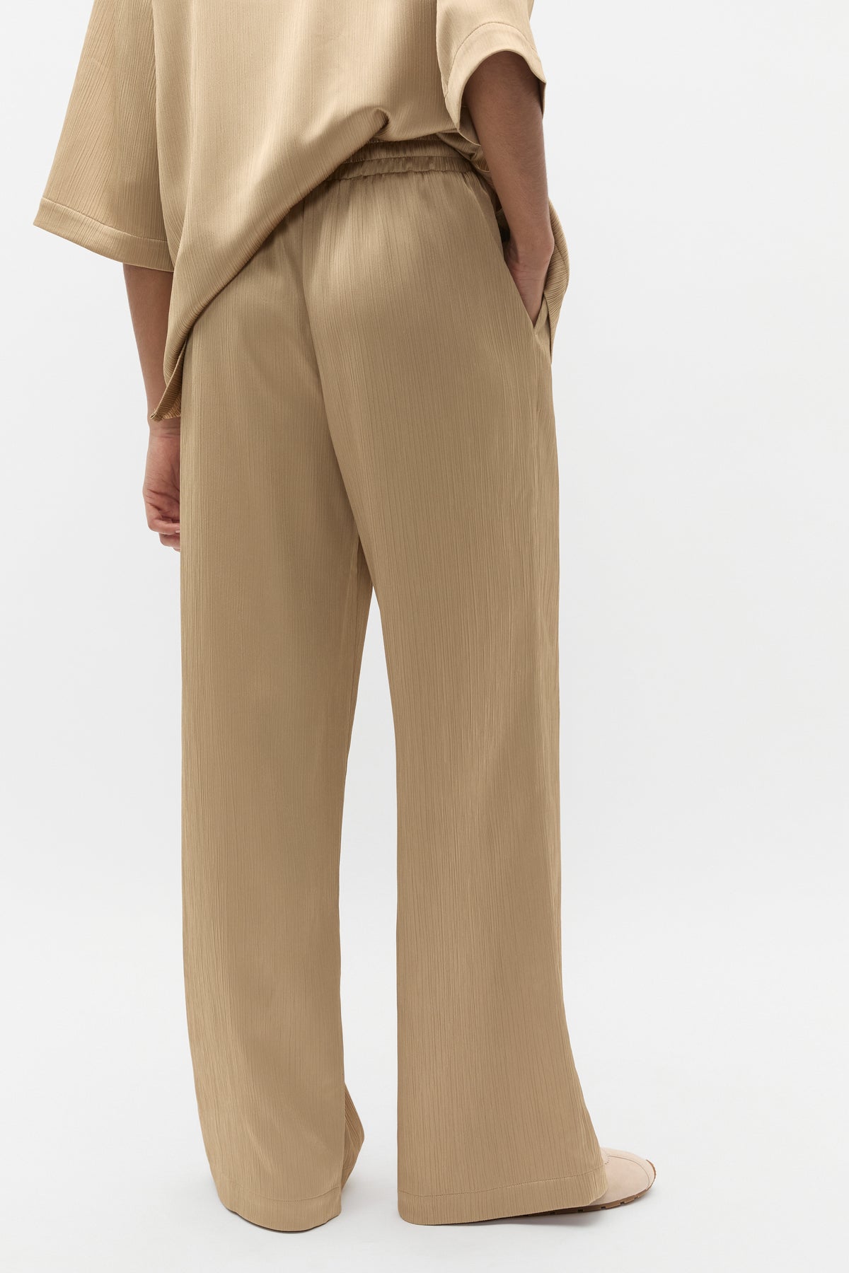 Plisse Pant