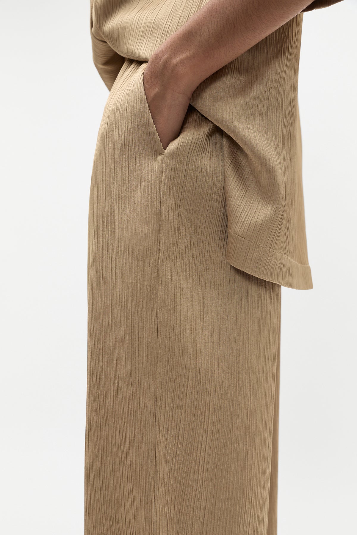 Plisse Pant