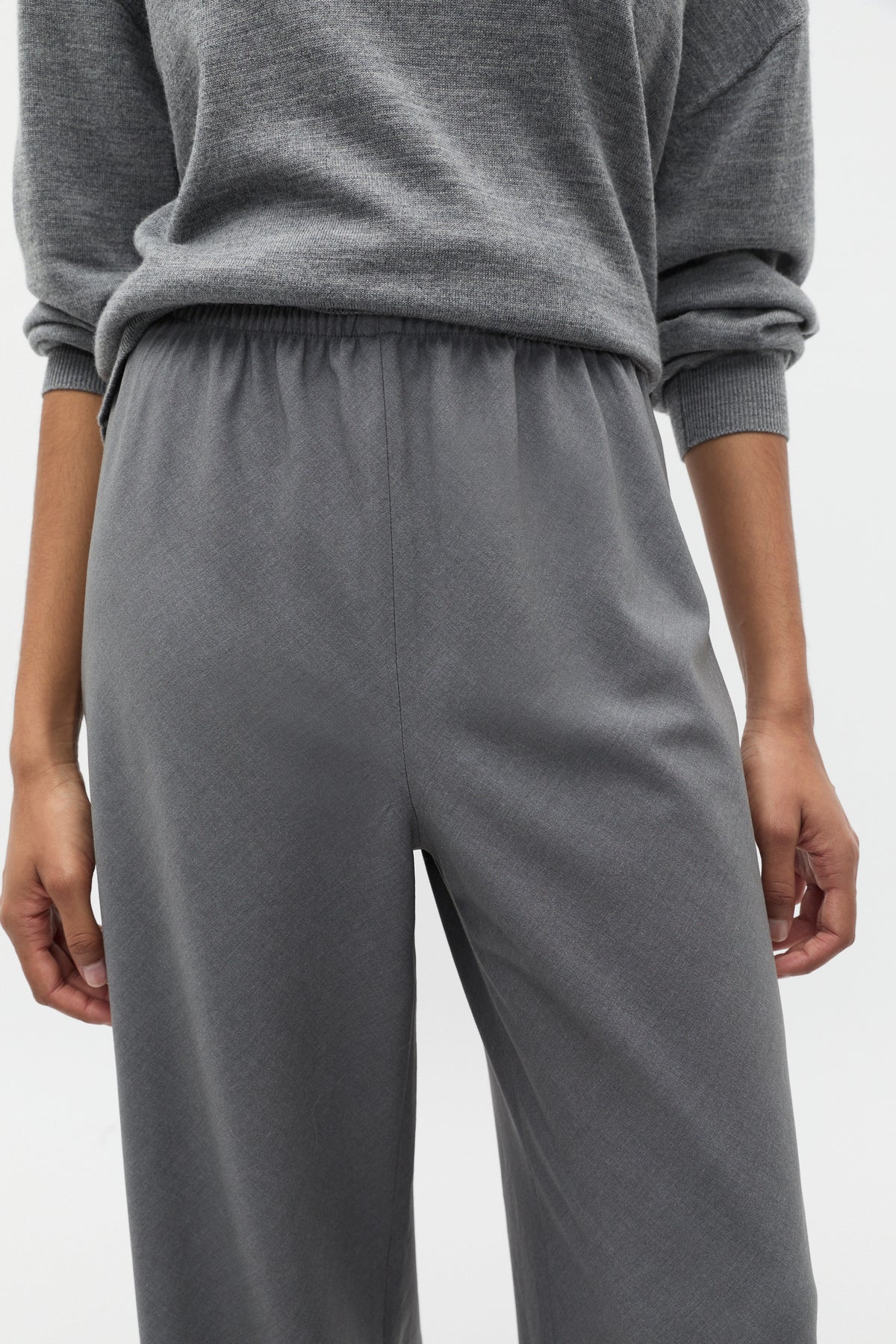 Crossdye Easy Wide Leg Pant
