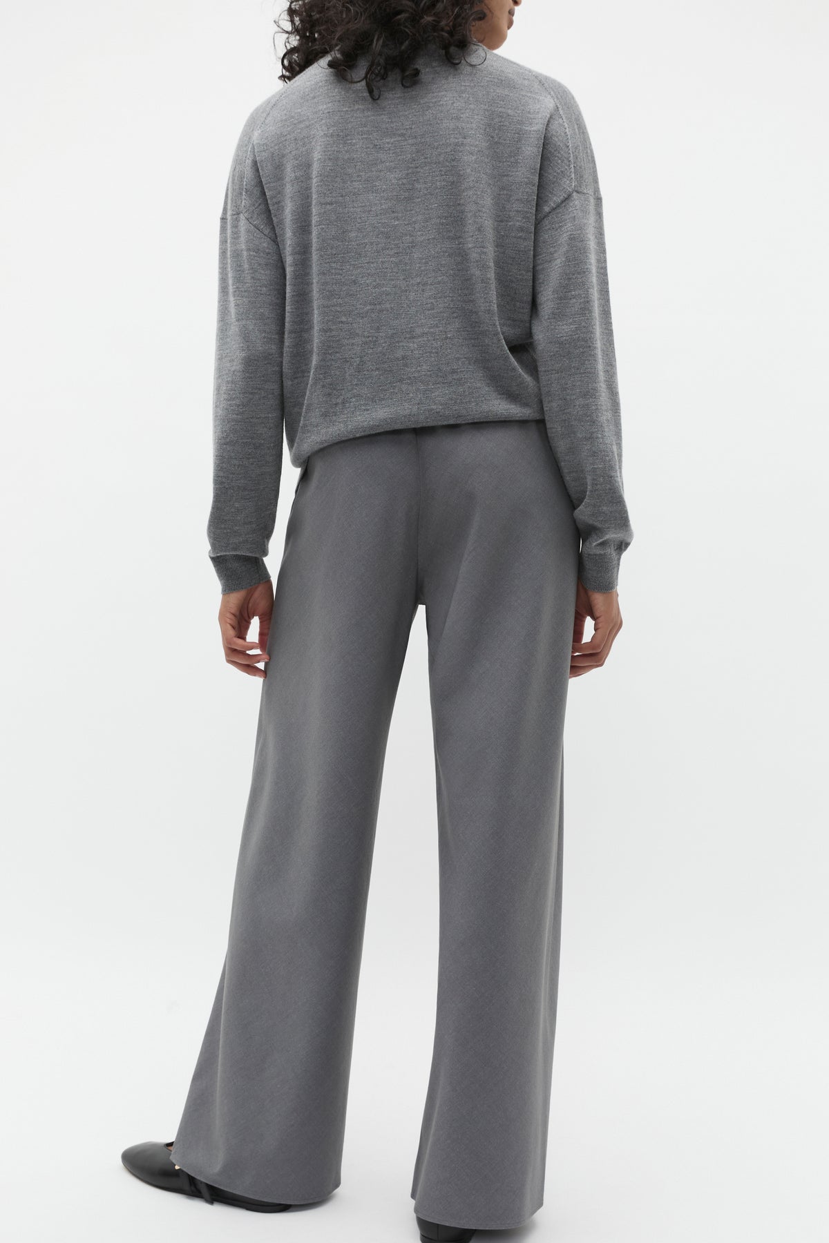 Crossdye Easy Wide Leg Pant