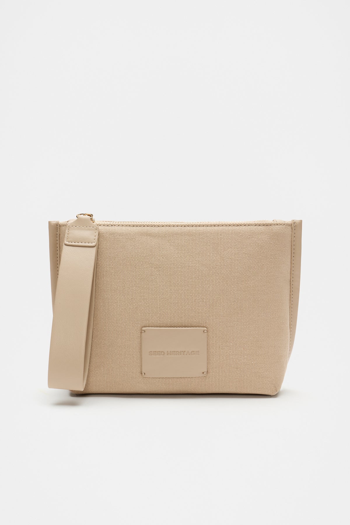 Fabric Detail Pouch