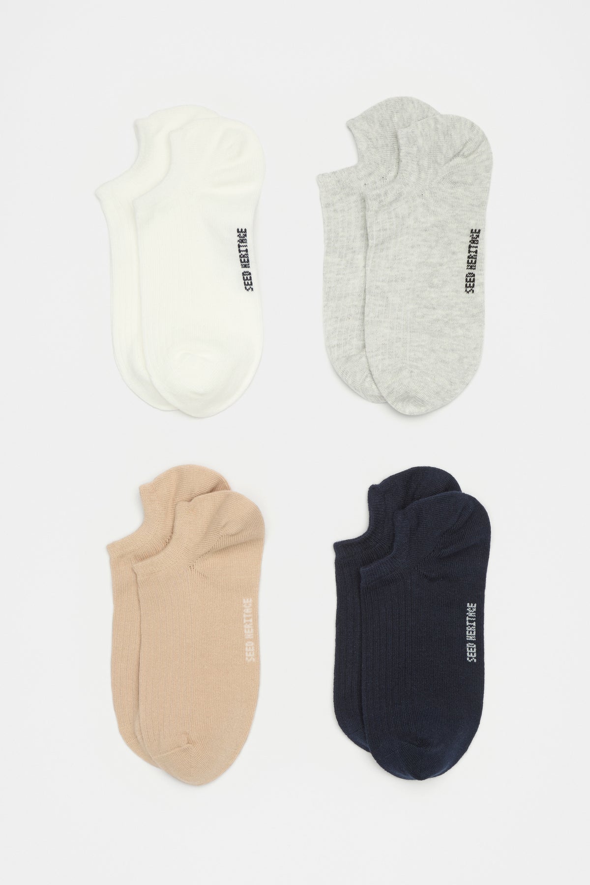 4 Pack Sneaker Socks