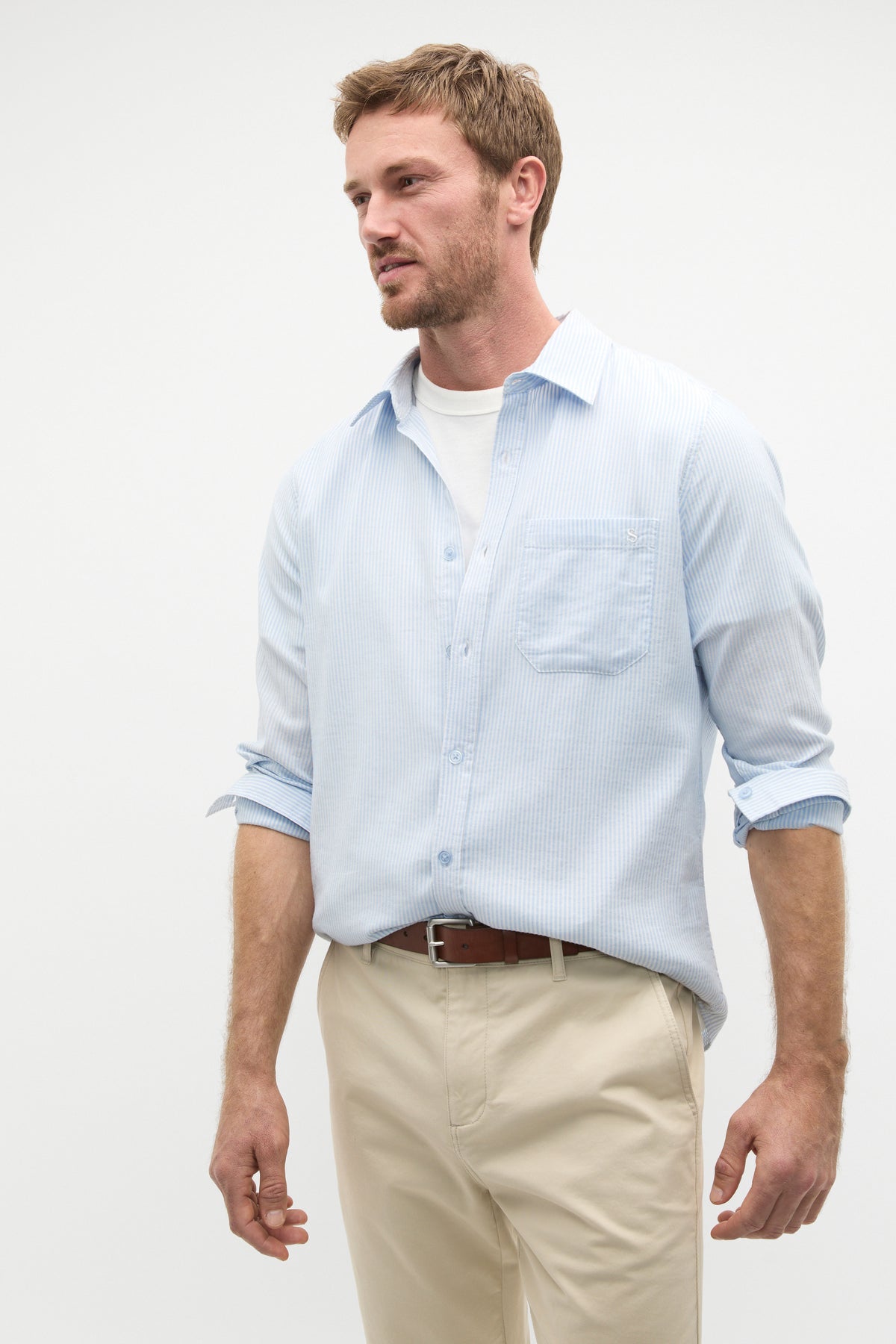 Texture Stripe Shirt