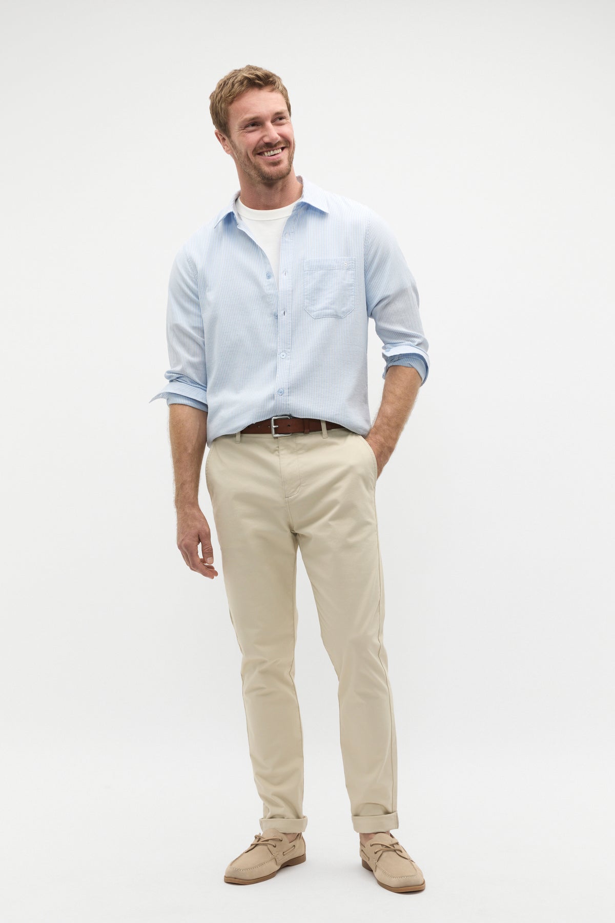 Texture Stripe Shirt