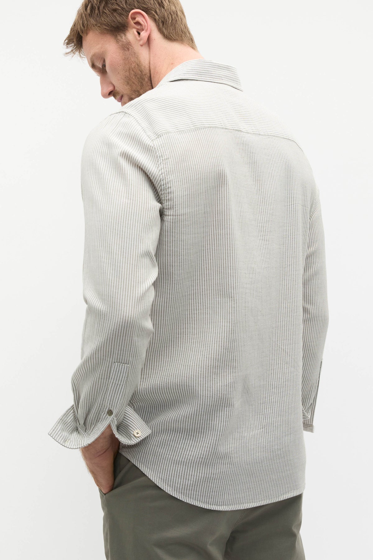 Texture Stripe Shirt