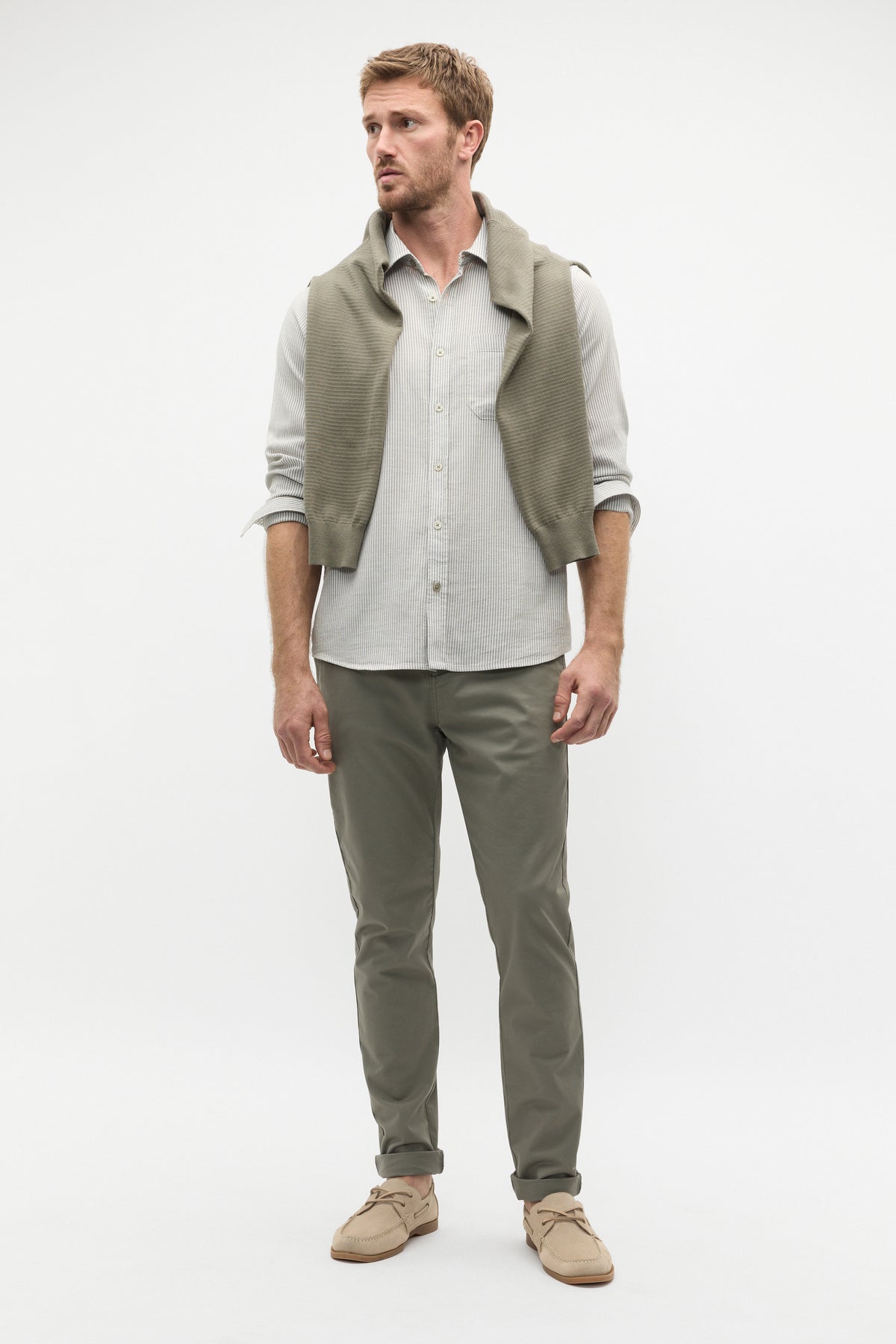 Texture Stripe Shirt