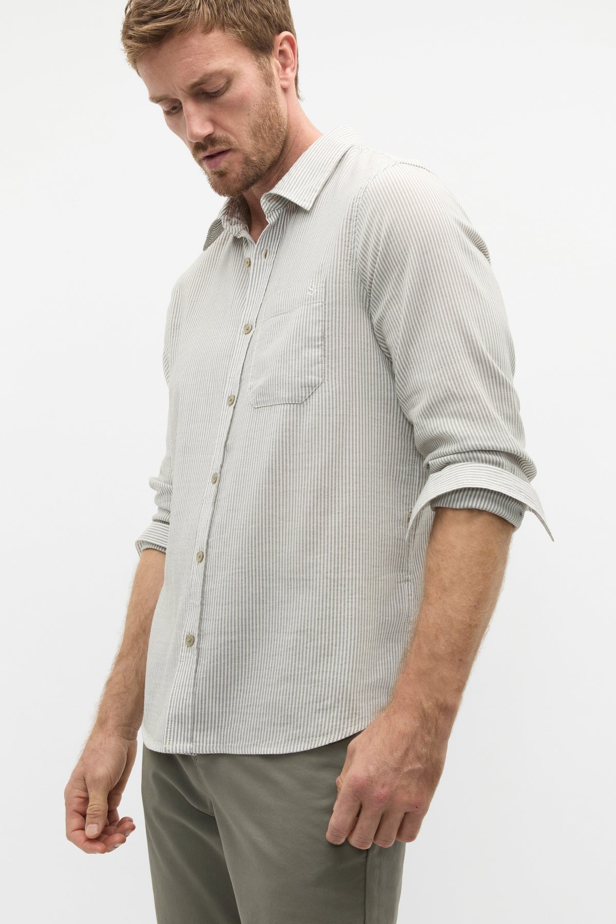 Texture Stripe Shirt