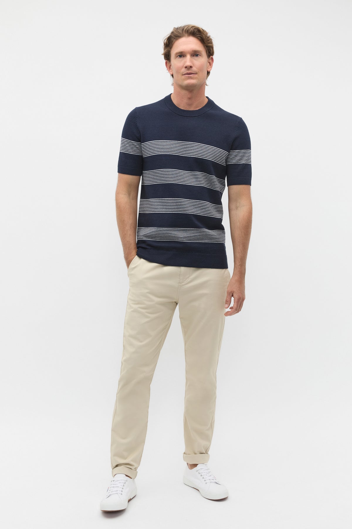 Stripe Knit Tee