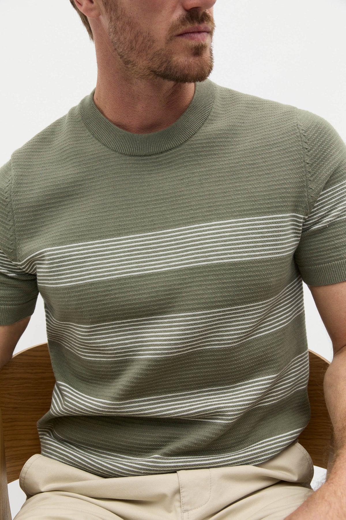 Stripe Knit Tee