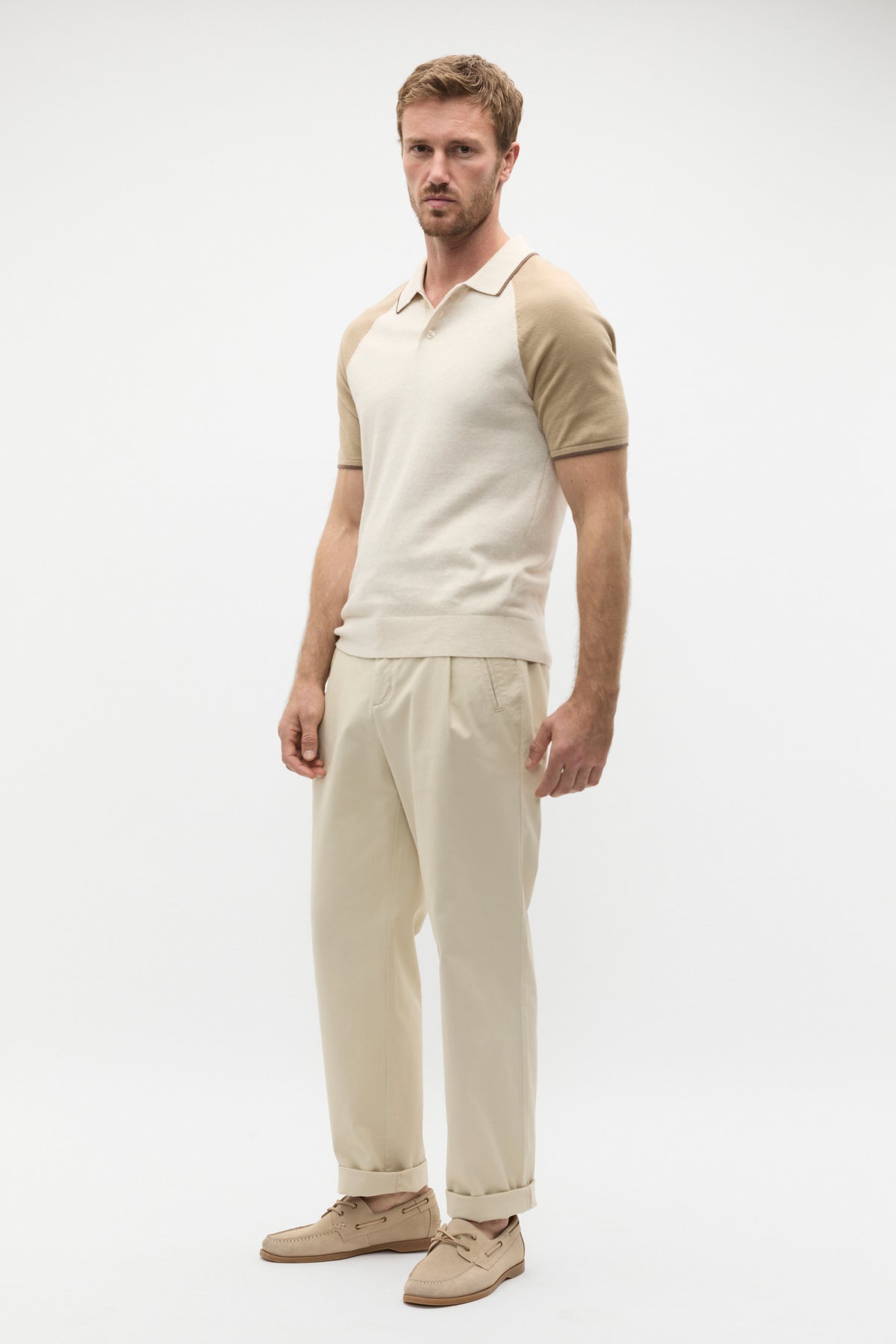 Colourblock Polo