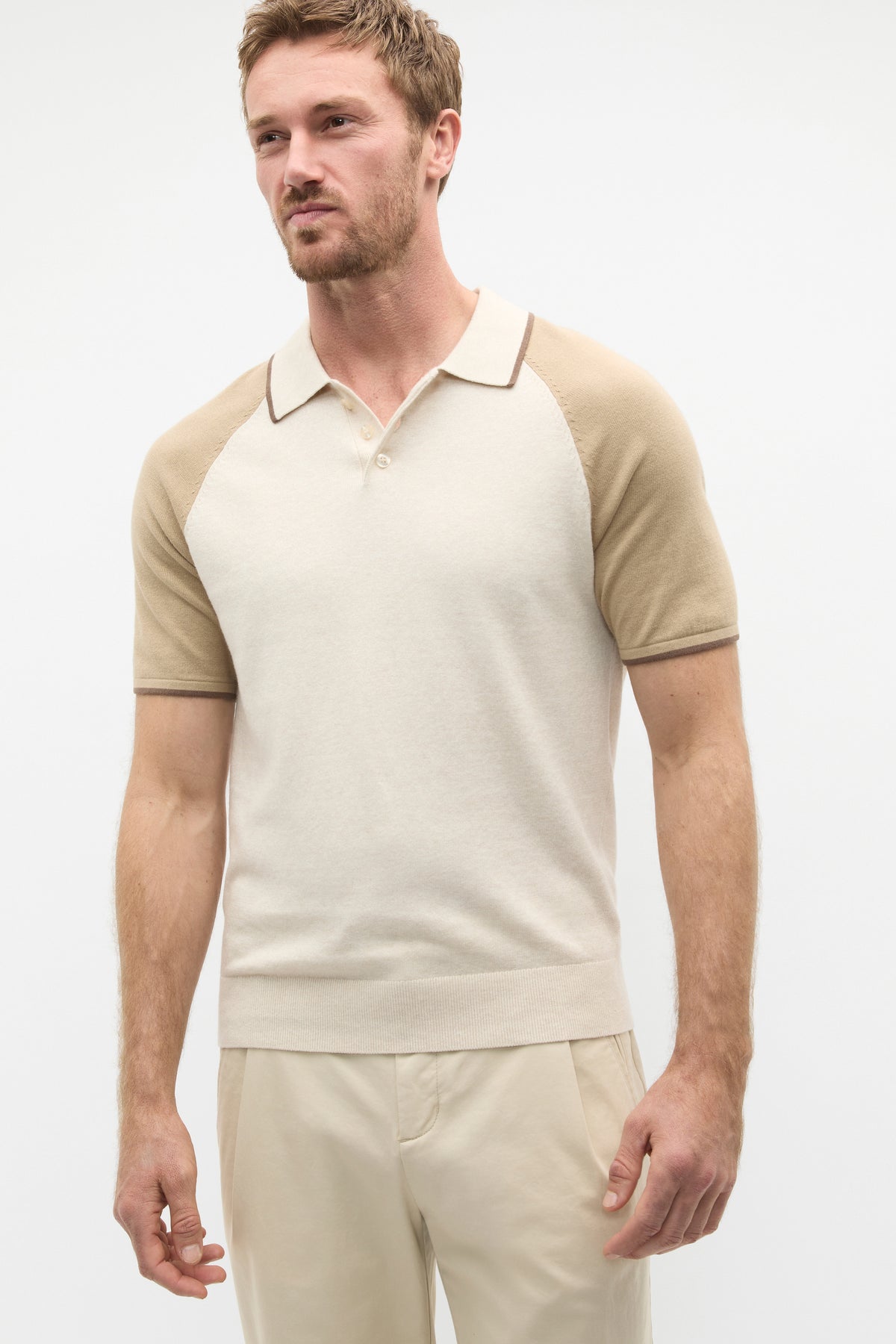 Colourblock Polo