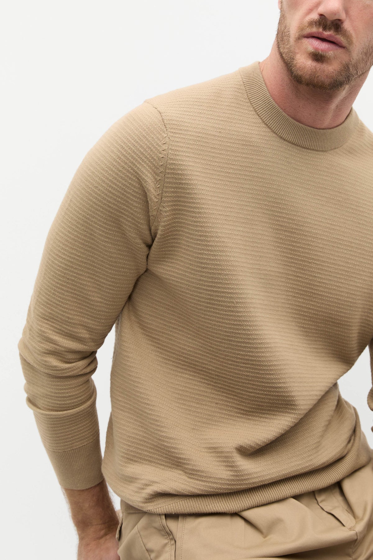 Ribbed Textured Knit