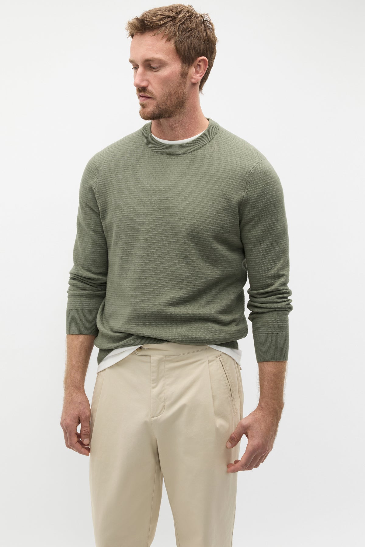 Ribbed Textured Knit