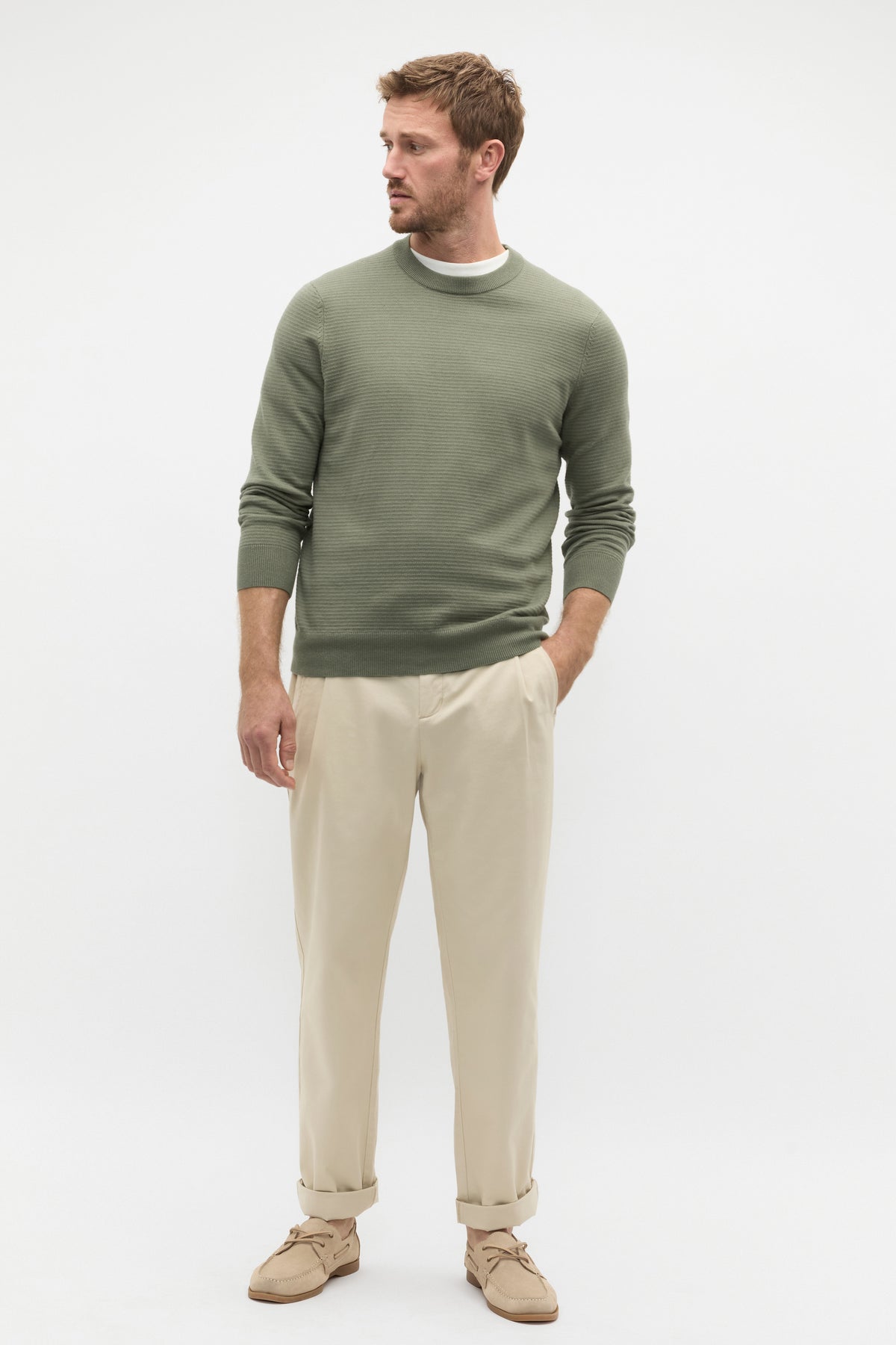 Ribbed Textured Knit