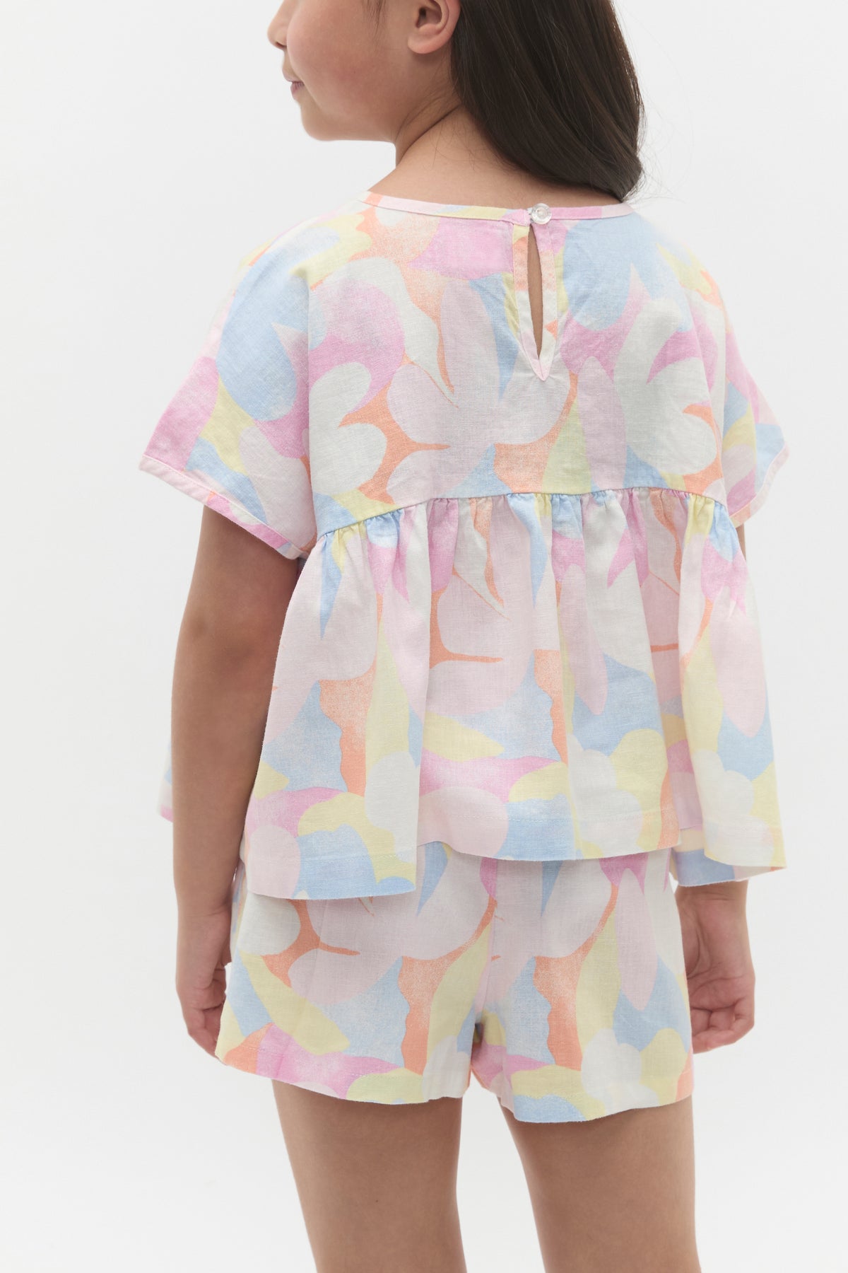 Abstract Floral Top