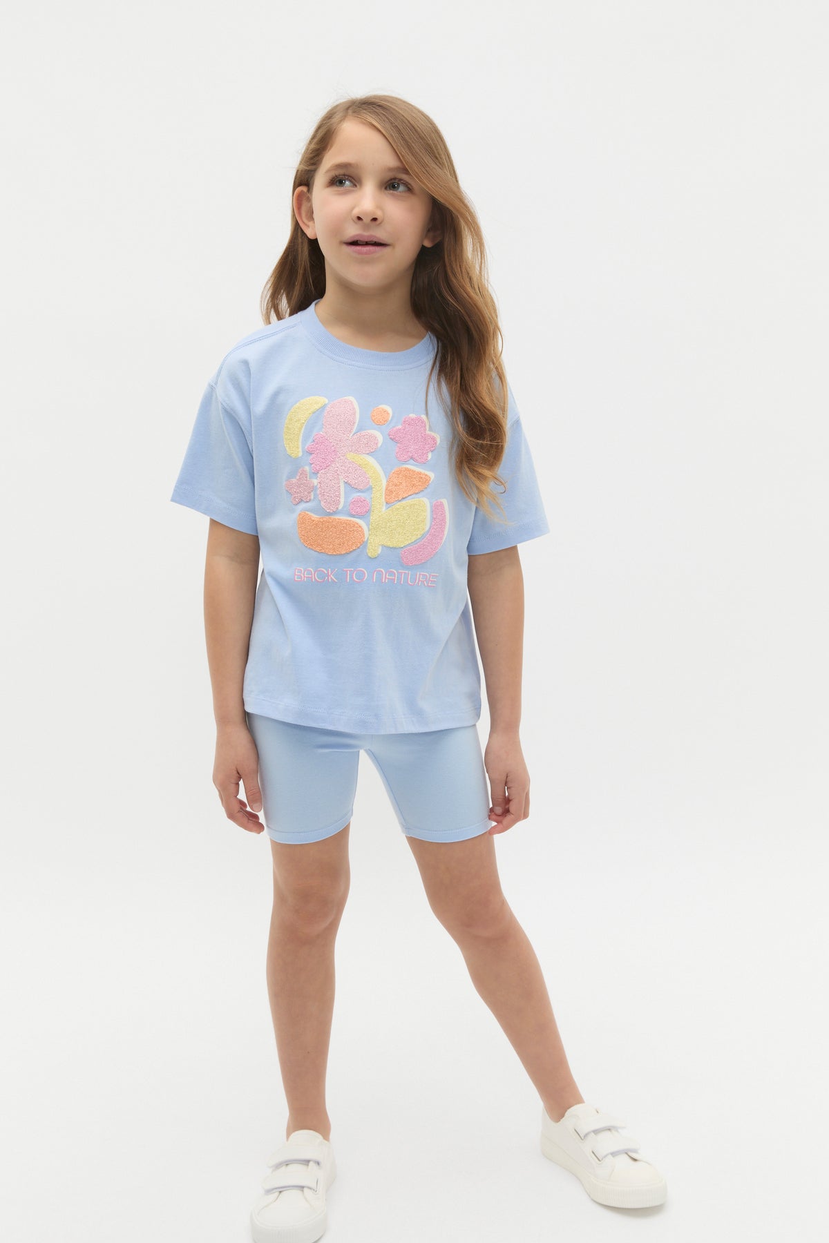 Abstract Floral Tee