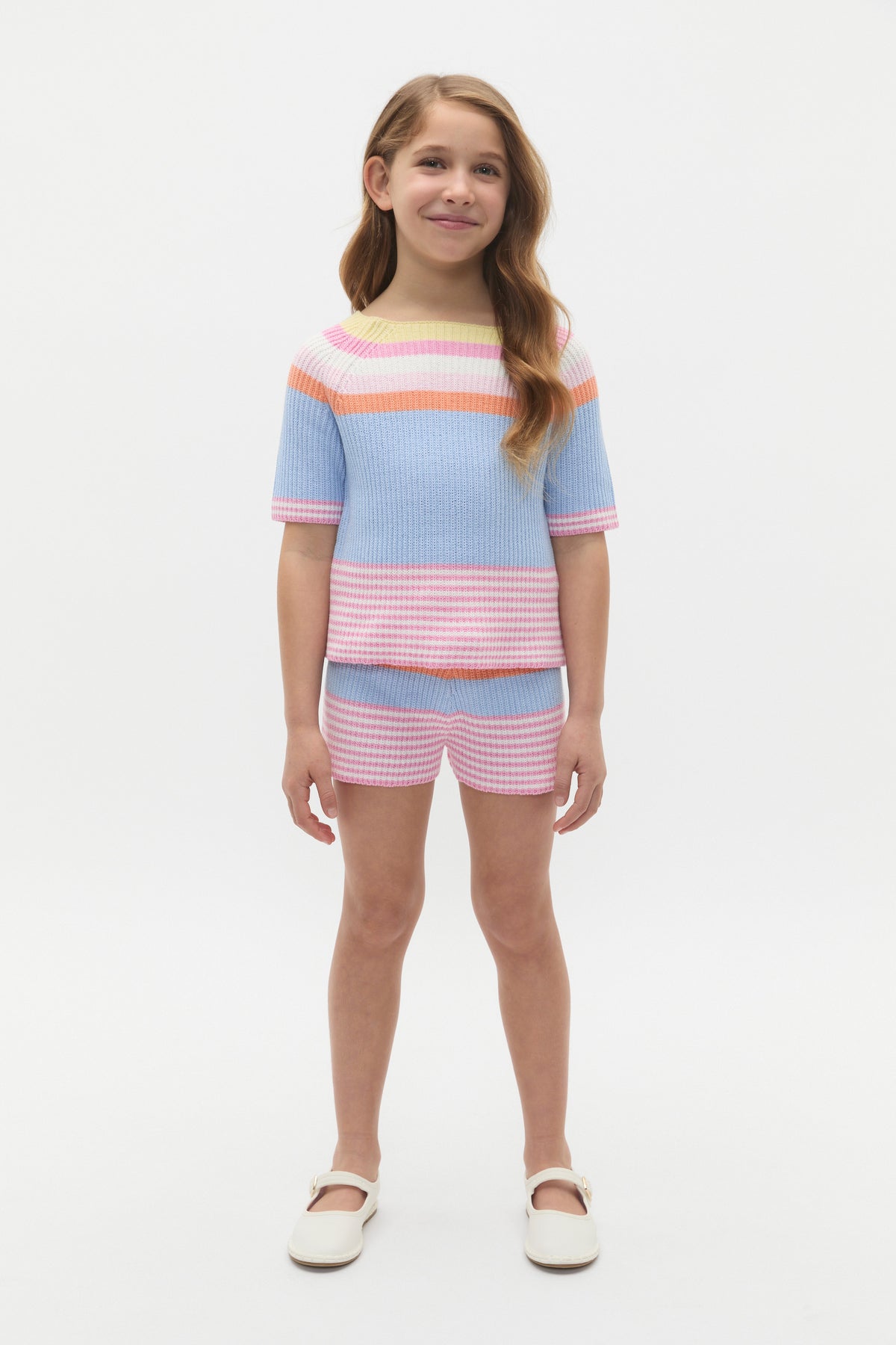 Stripe Knit Tee