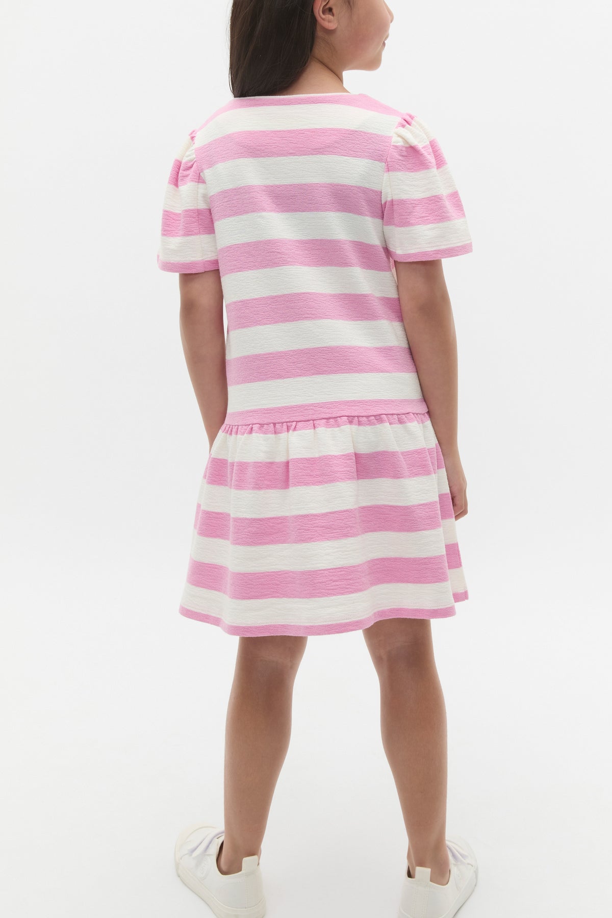 Stripe Logo Dress
