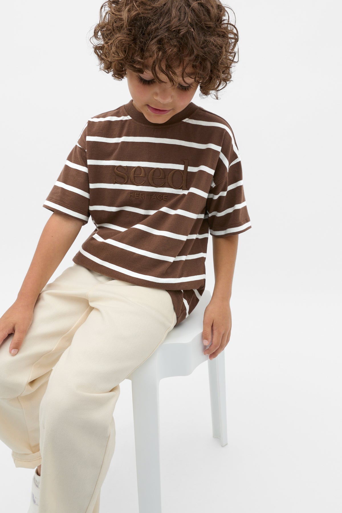 Stripe Logo Tee