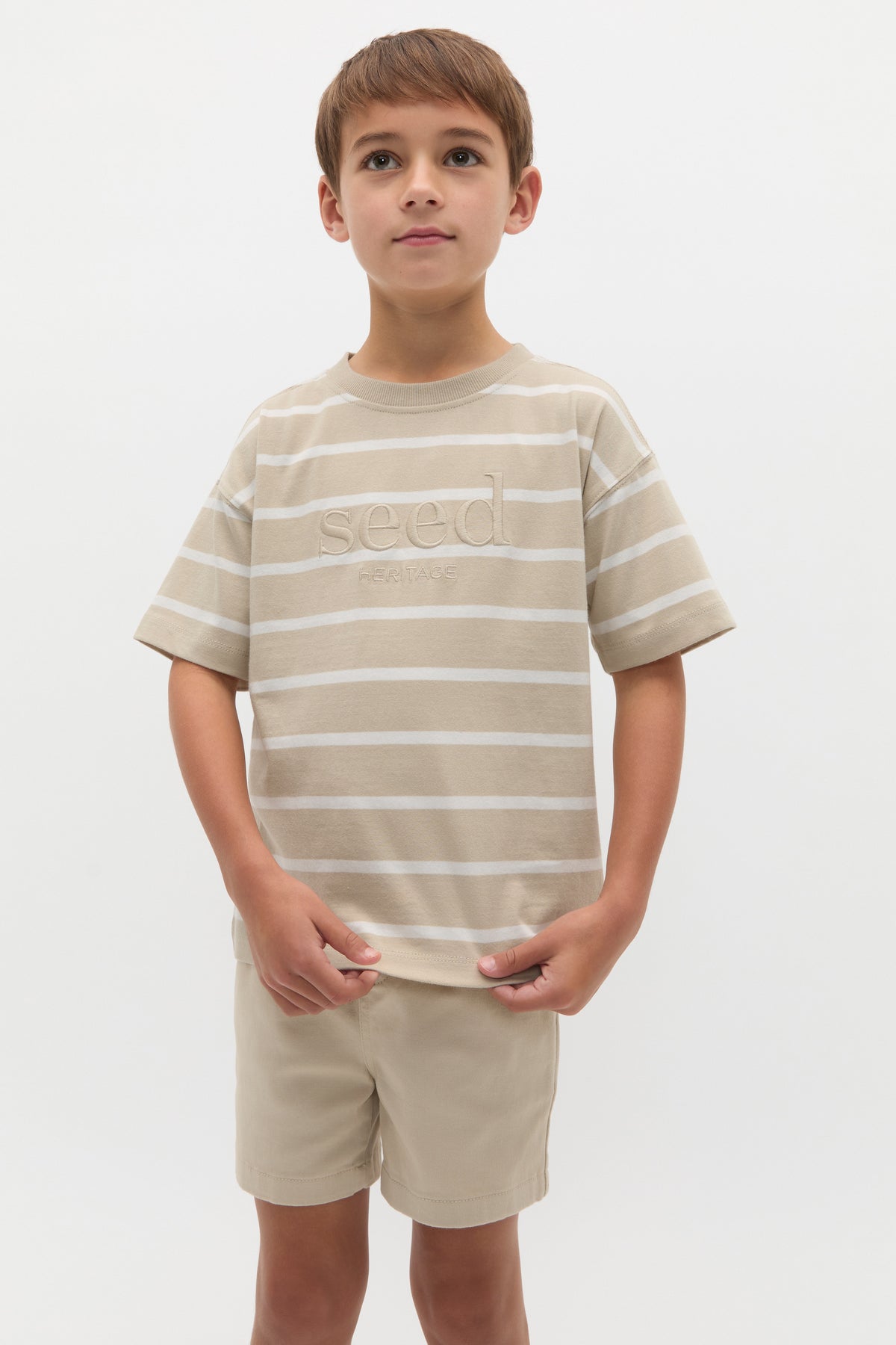 Stripe Logo Tee