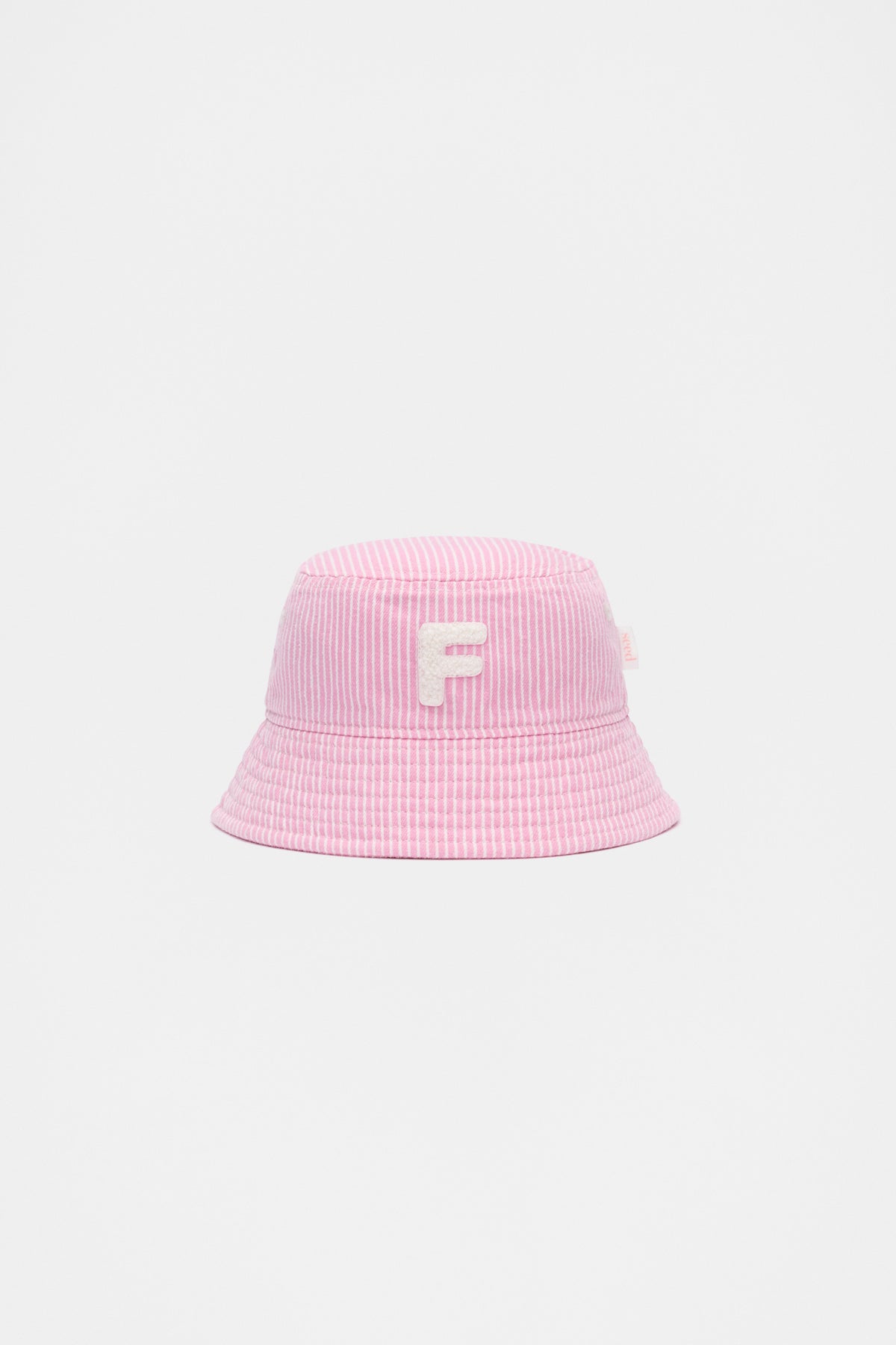 Pink Mini Initial Bucket Hat