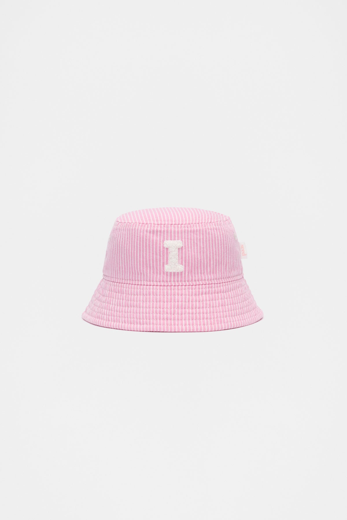 Pink Mini Initial Bucket Hat