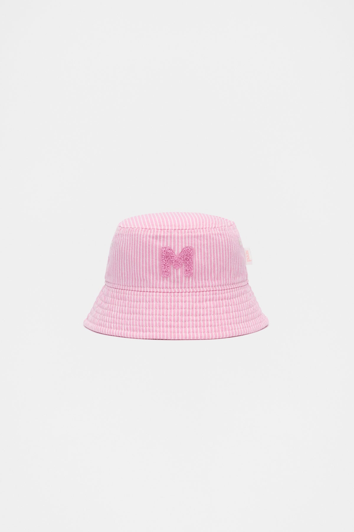 Pink Mini Initial Bucket Hat
