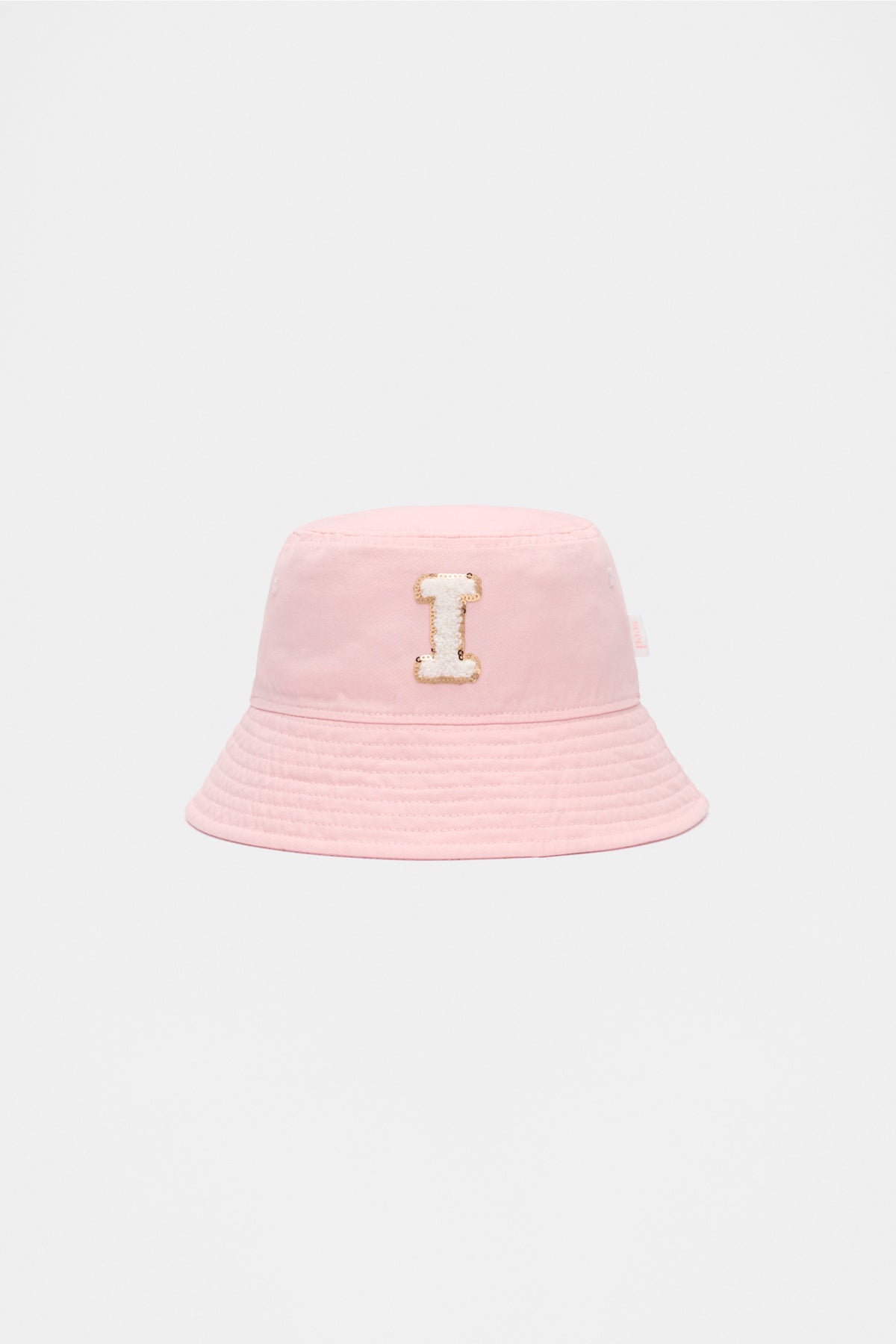 Pink Initial Bucket Hat