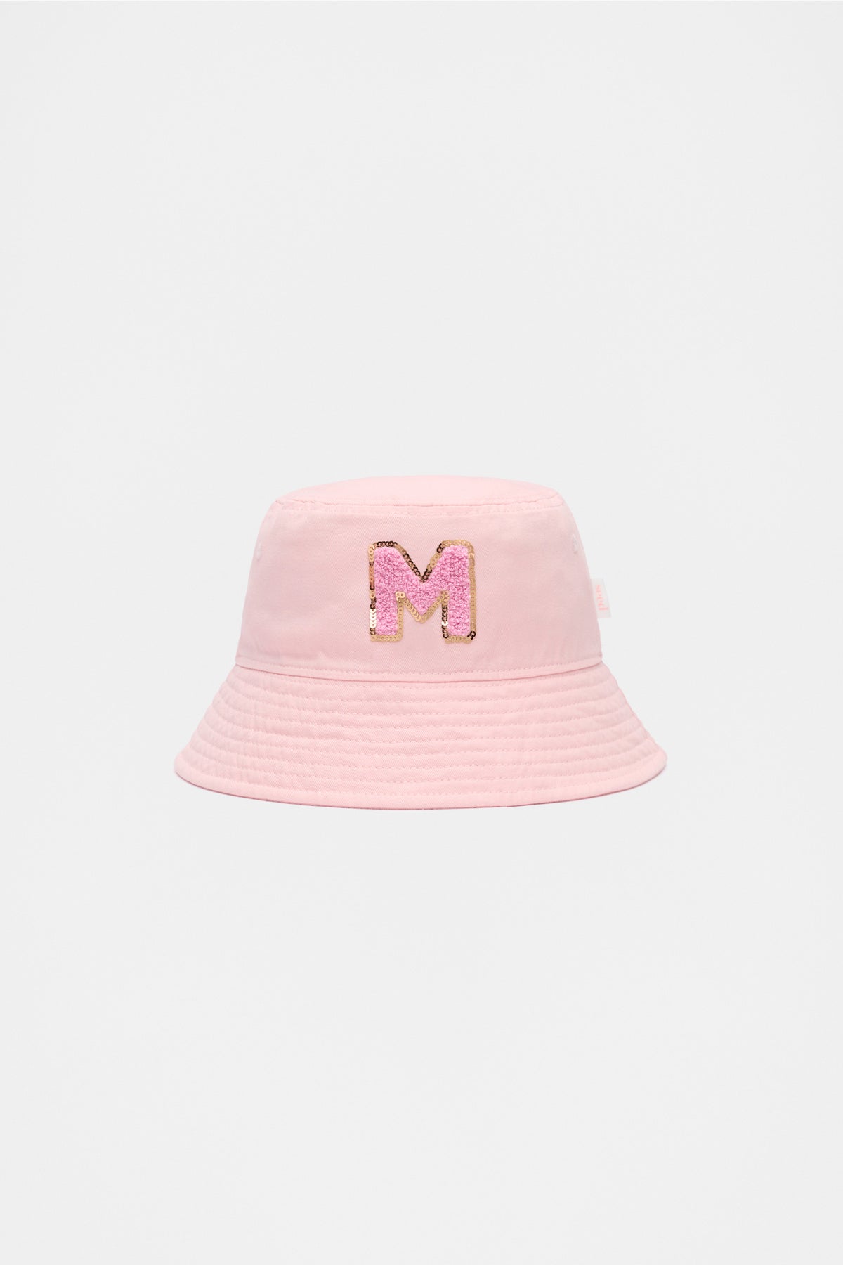 Pink Initial Bucket Hat