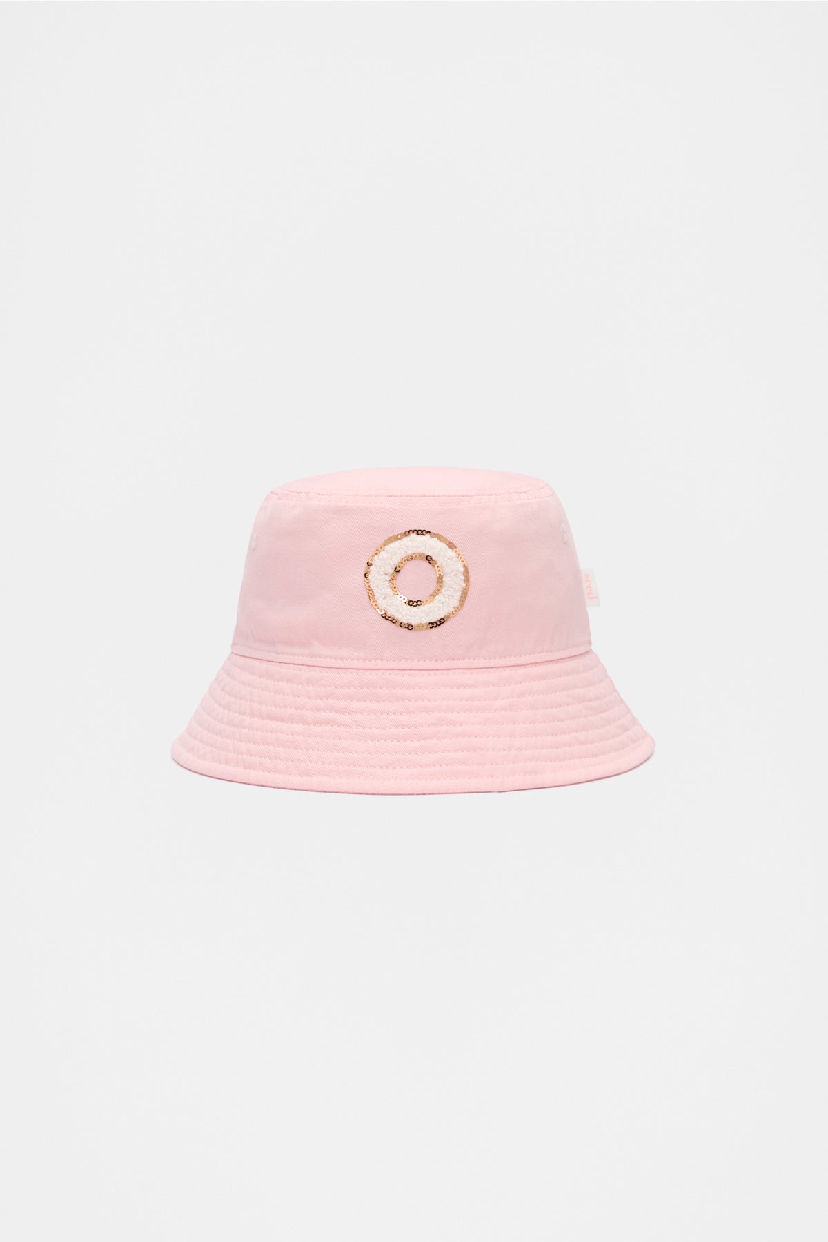 Pink Initial Bucket Hat