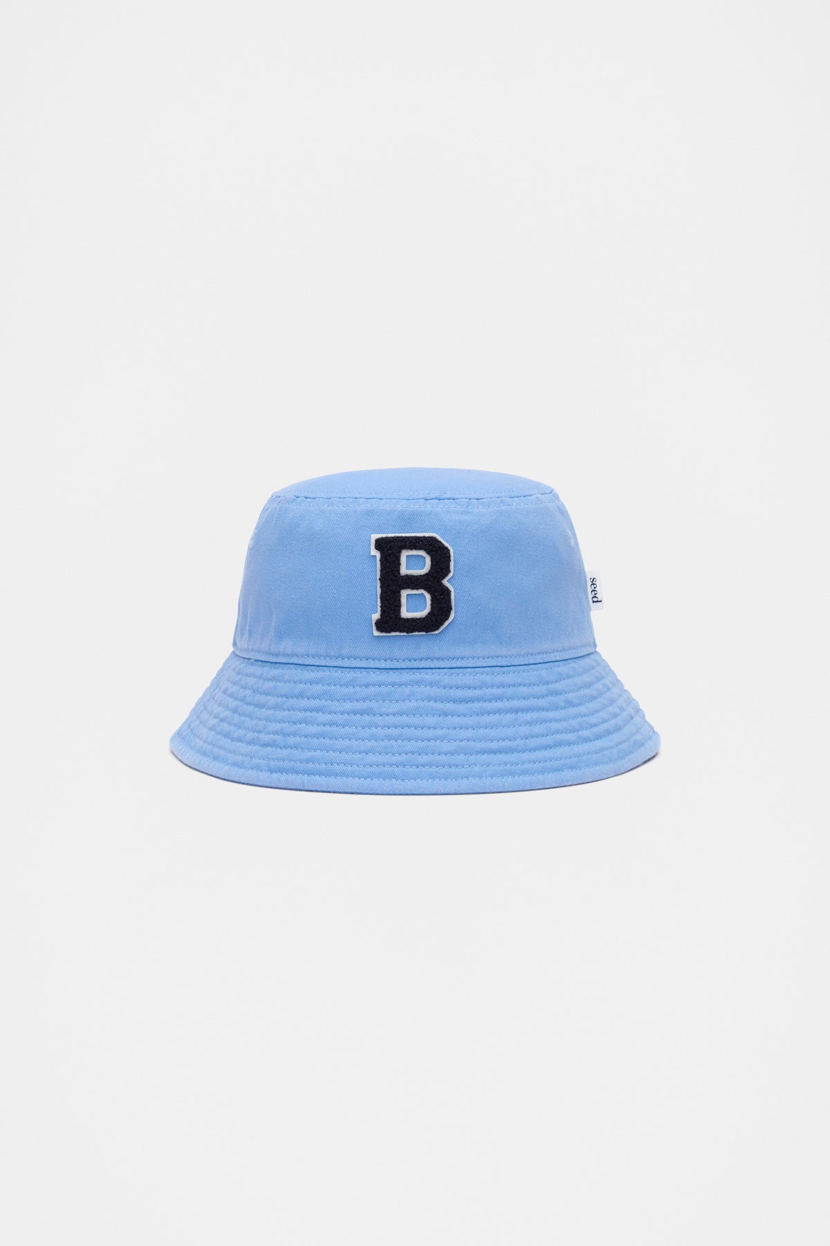 Blue Initial Bucket Hat