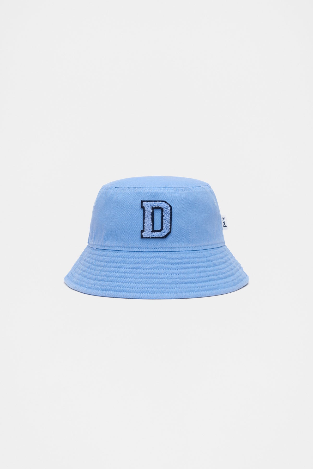 Blue Initial Bucket Hat