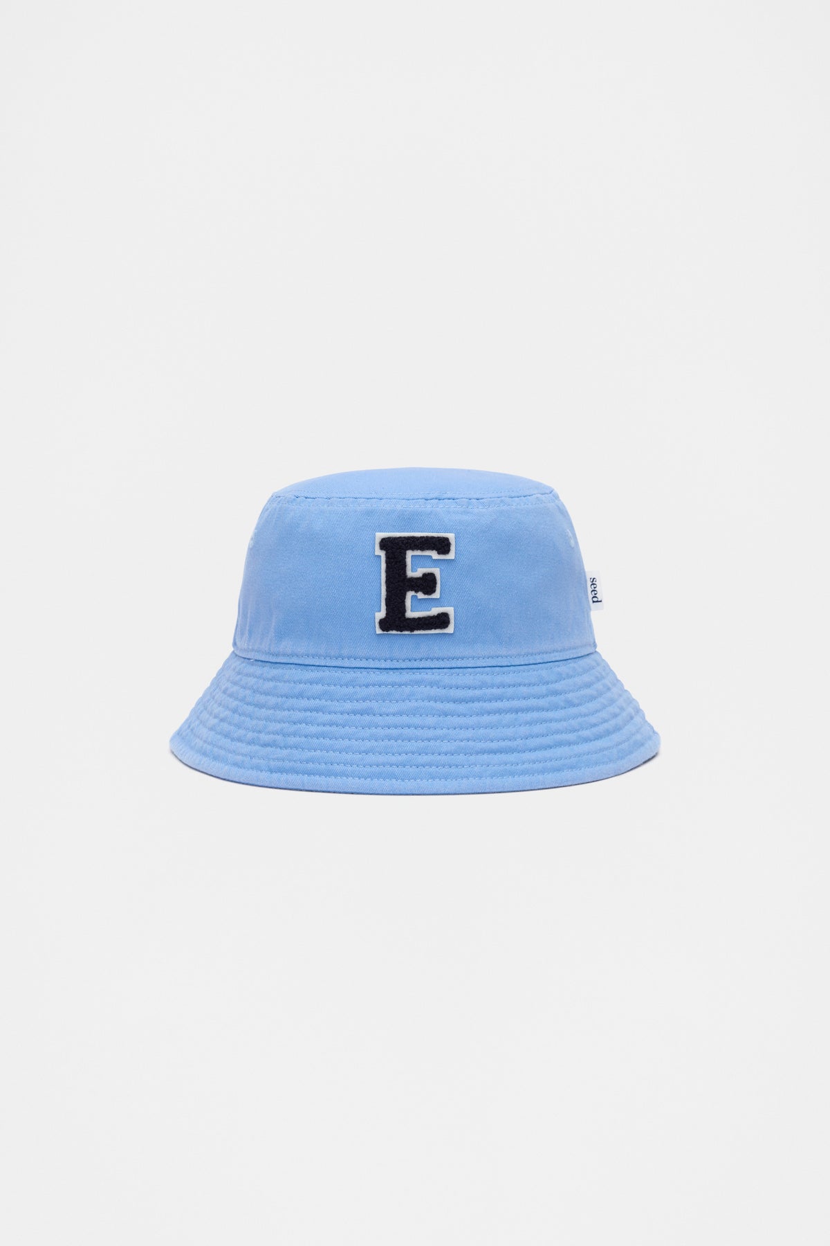 Blue Initial Bucket Hat