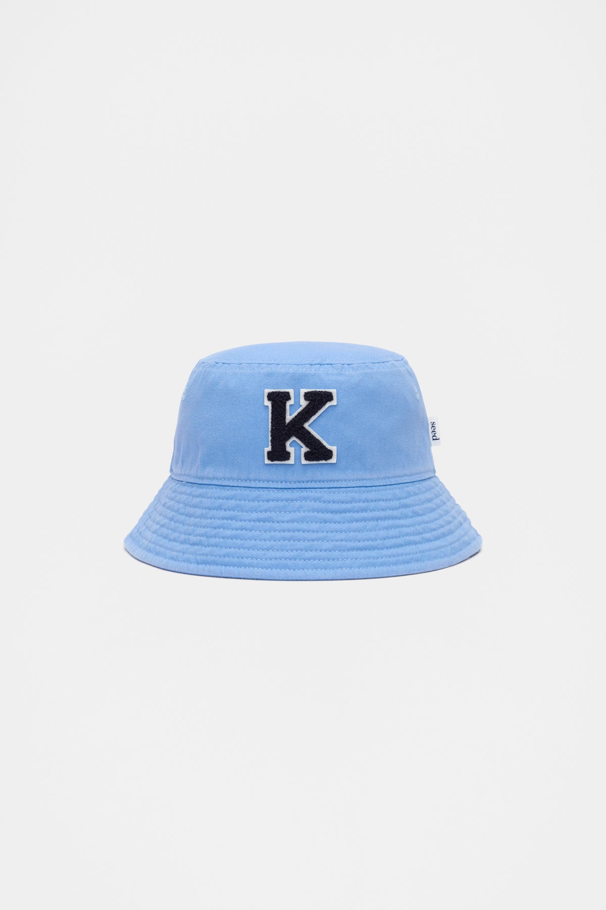 Blue Initial Bucket Hat