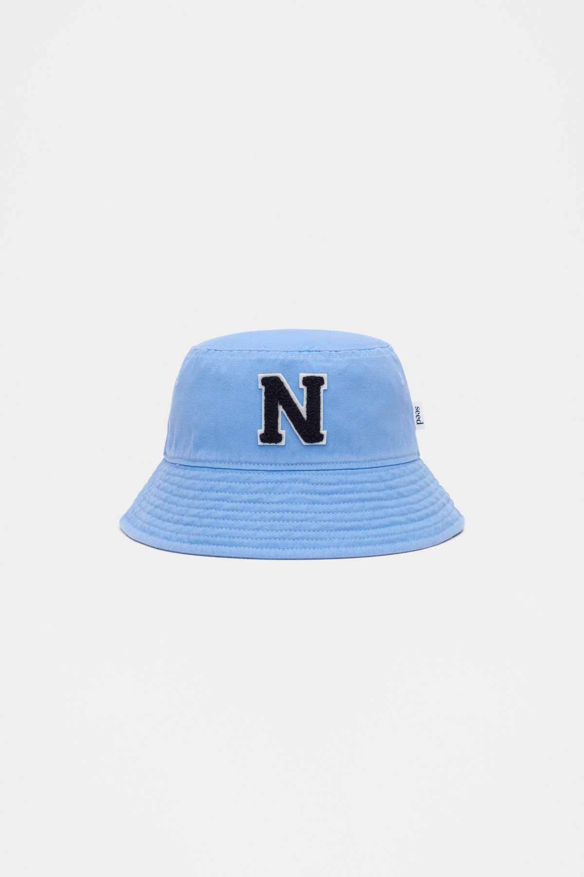 Blue Initial Bucket Hat