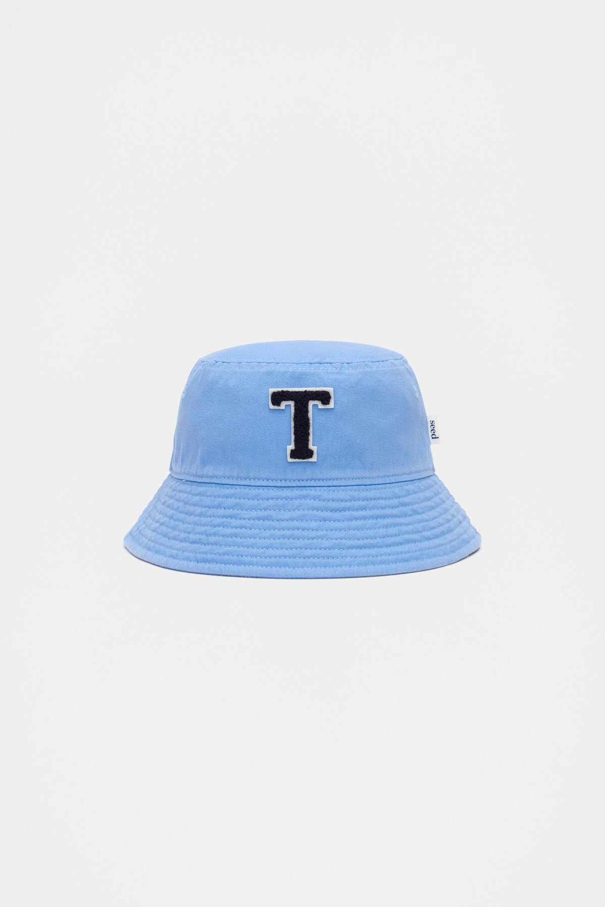 Blue Initial Bucket Hat