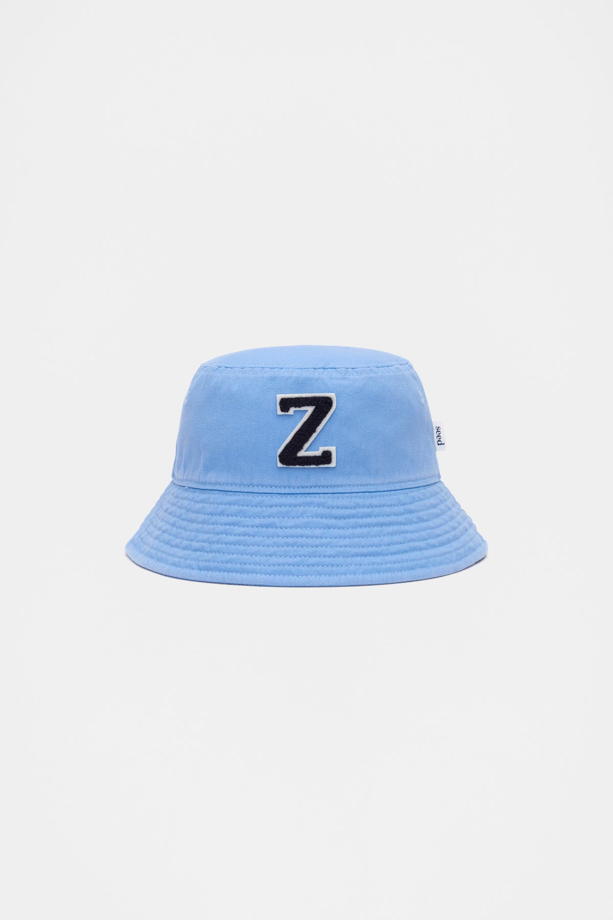 Blue Initial Bucket Hat