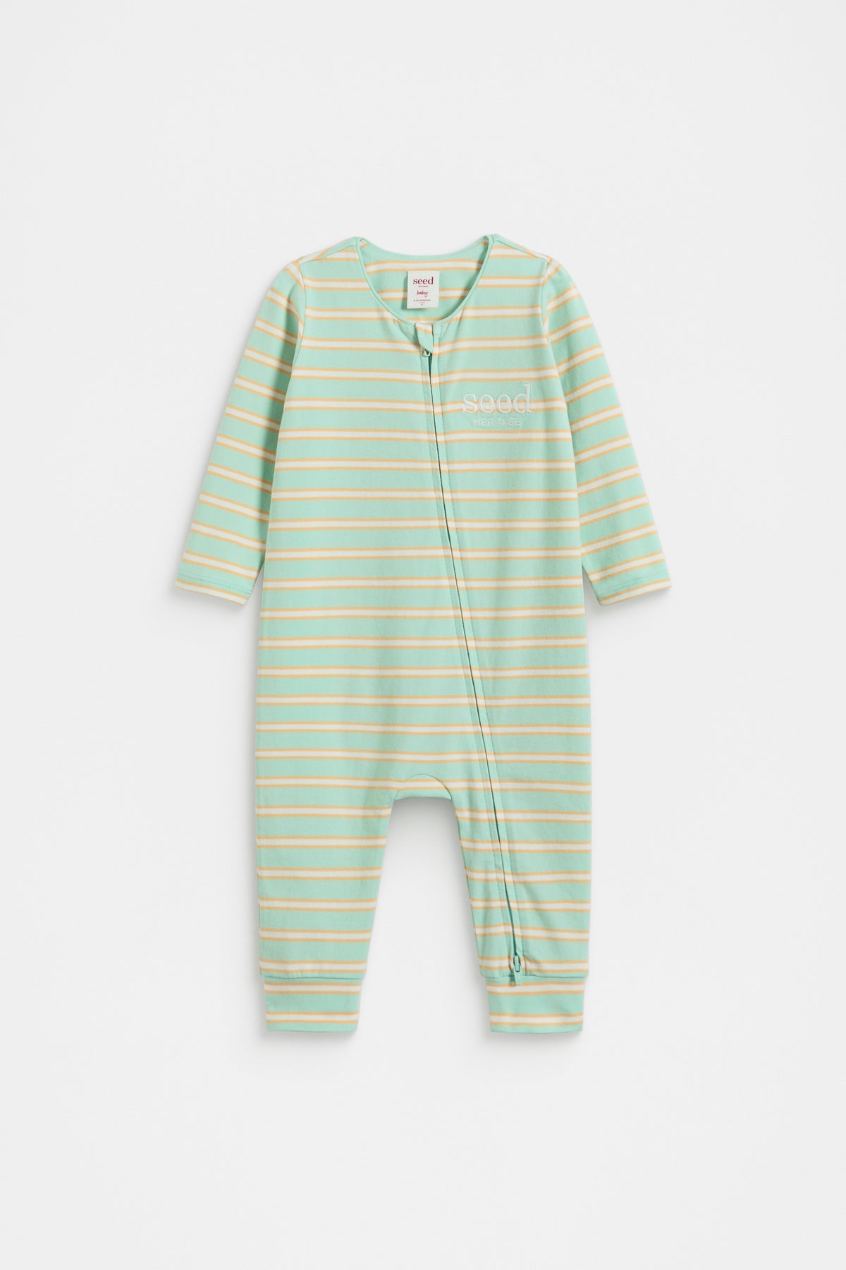 Stripe Logo Zipsuit