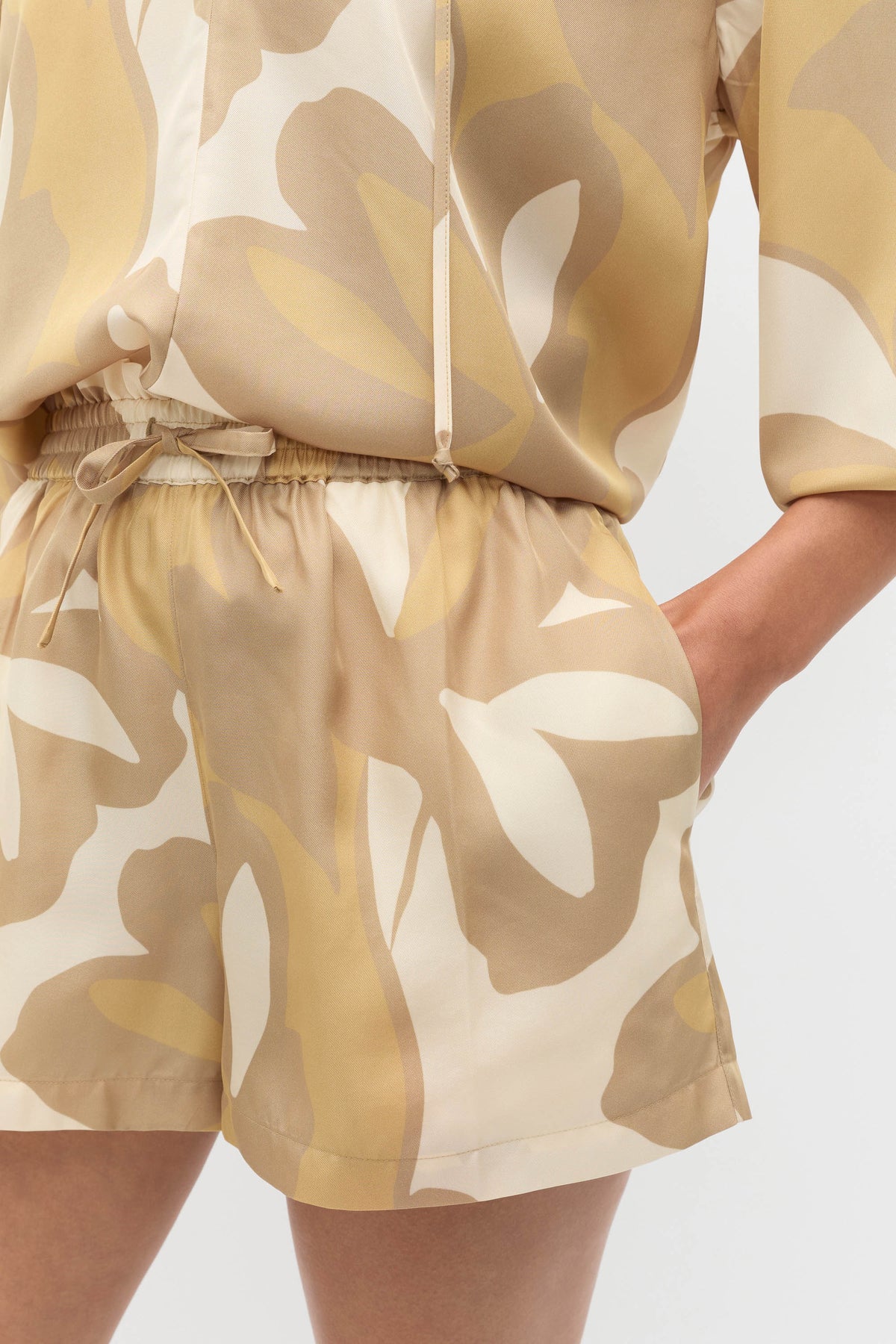 Satin Printed Short