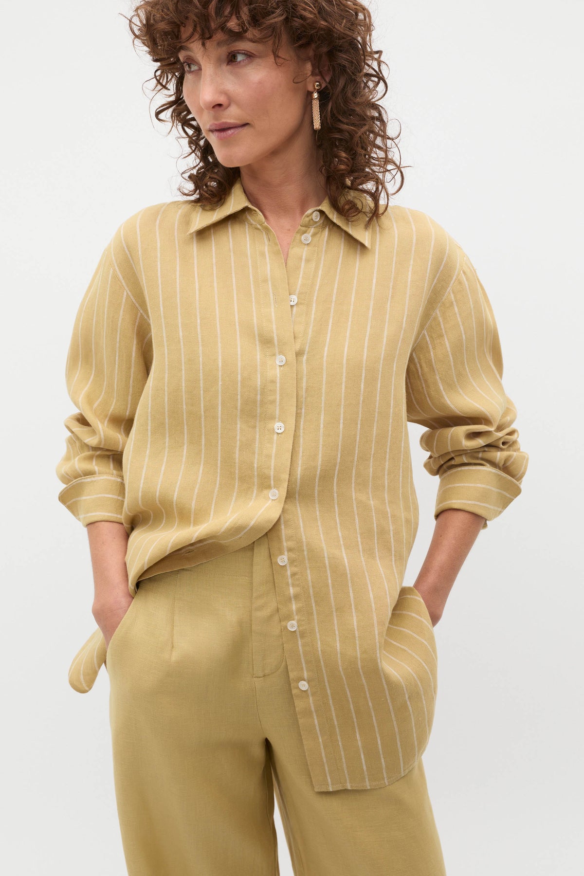 Linen Oversized Shirt