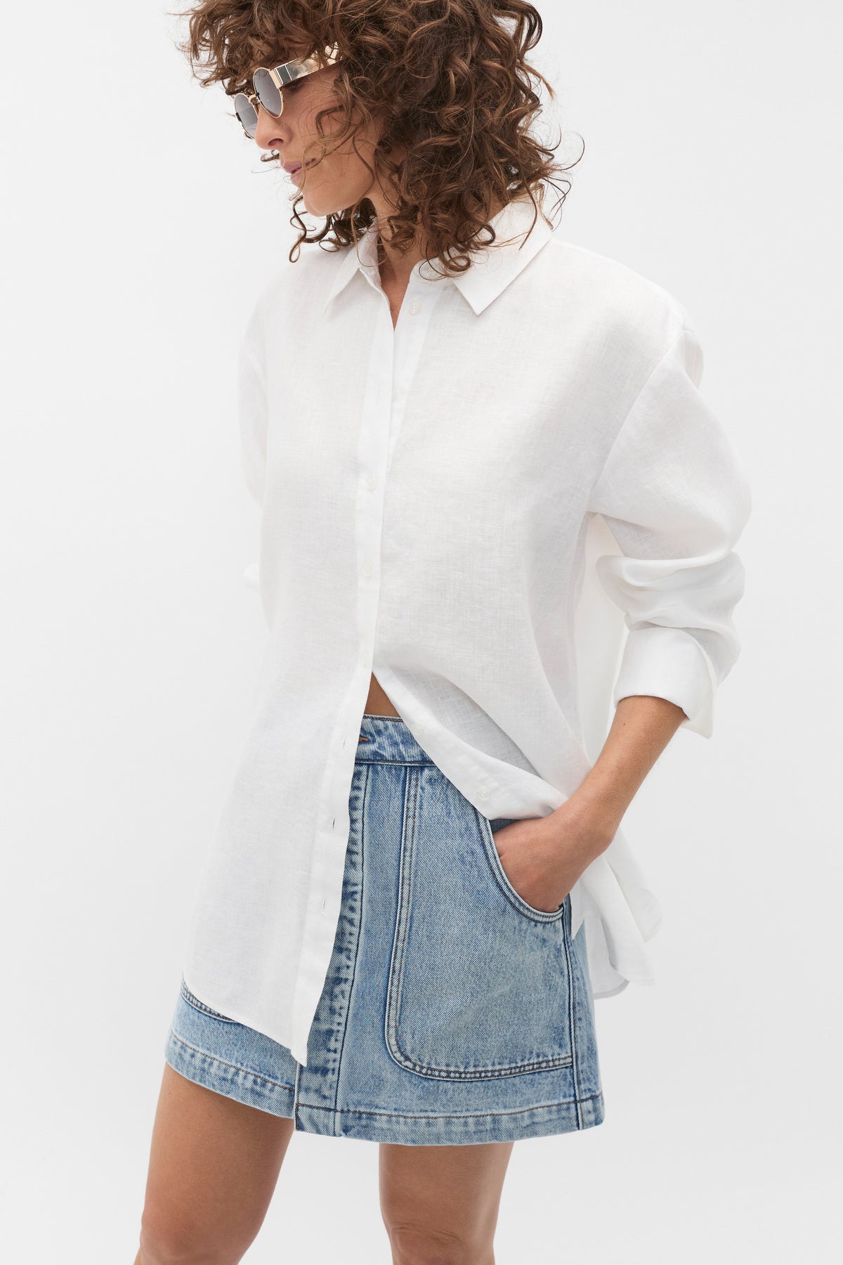 Linen Oversized Shirt