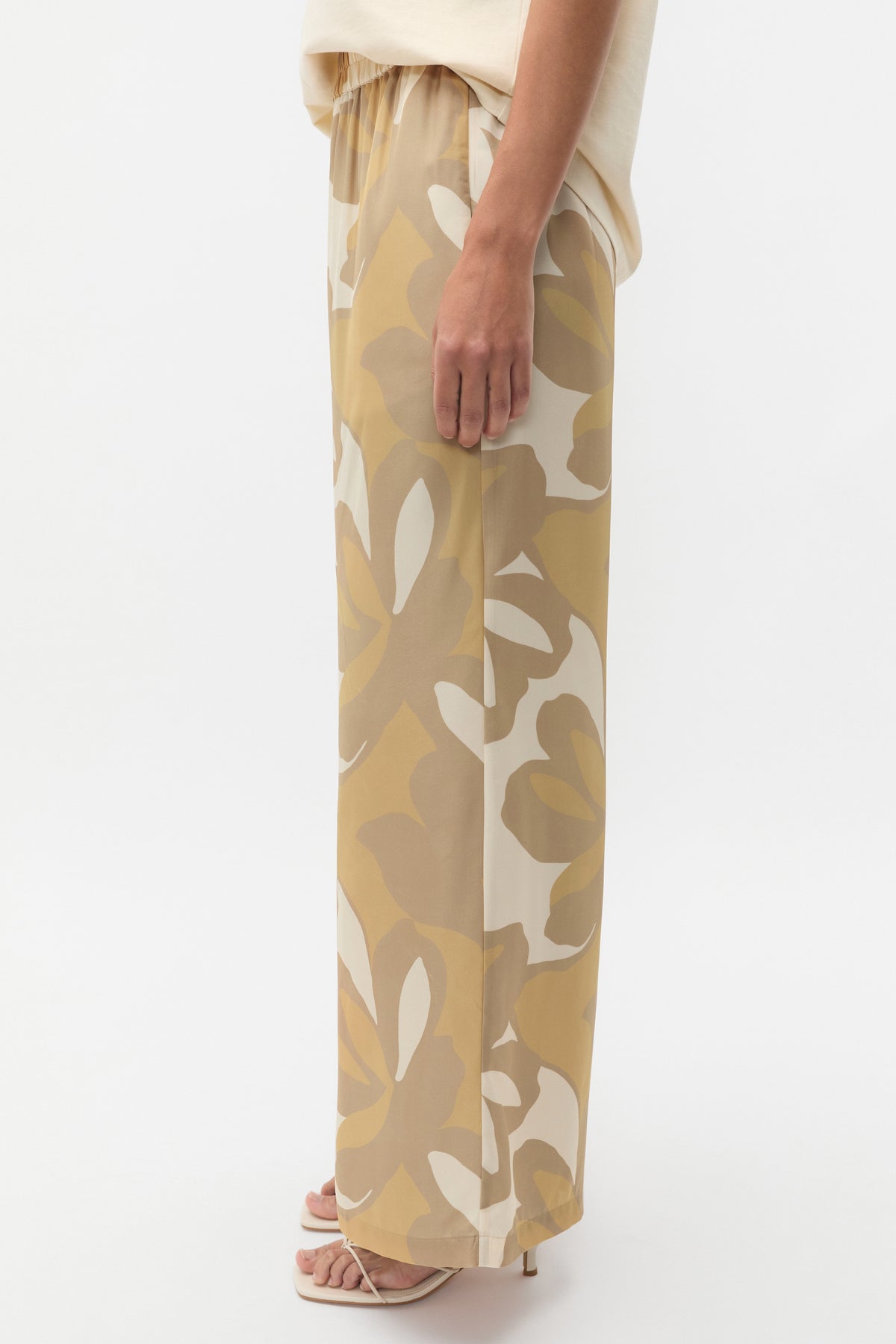 Satin Printed Pant