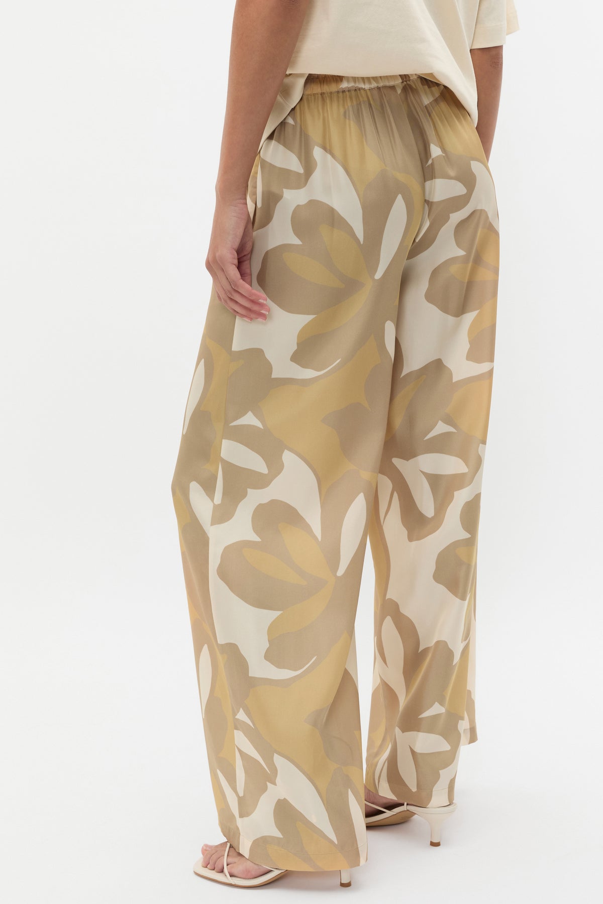 Satin Printed Pant