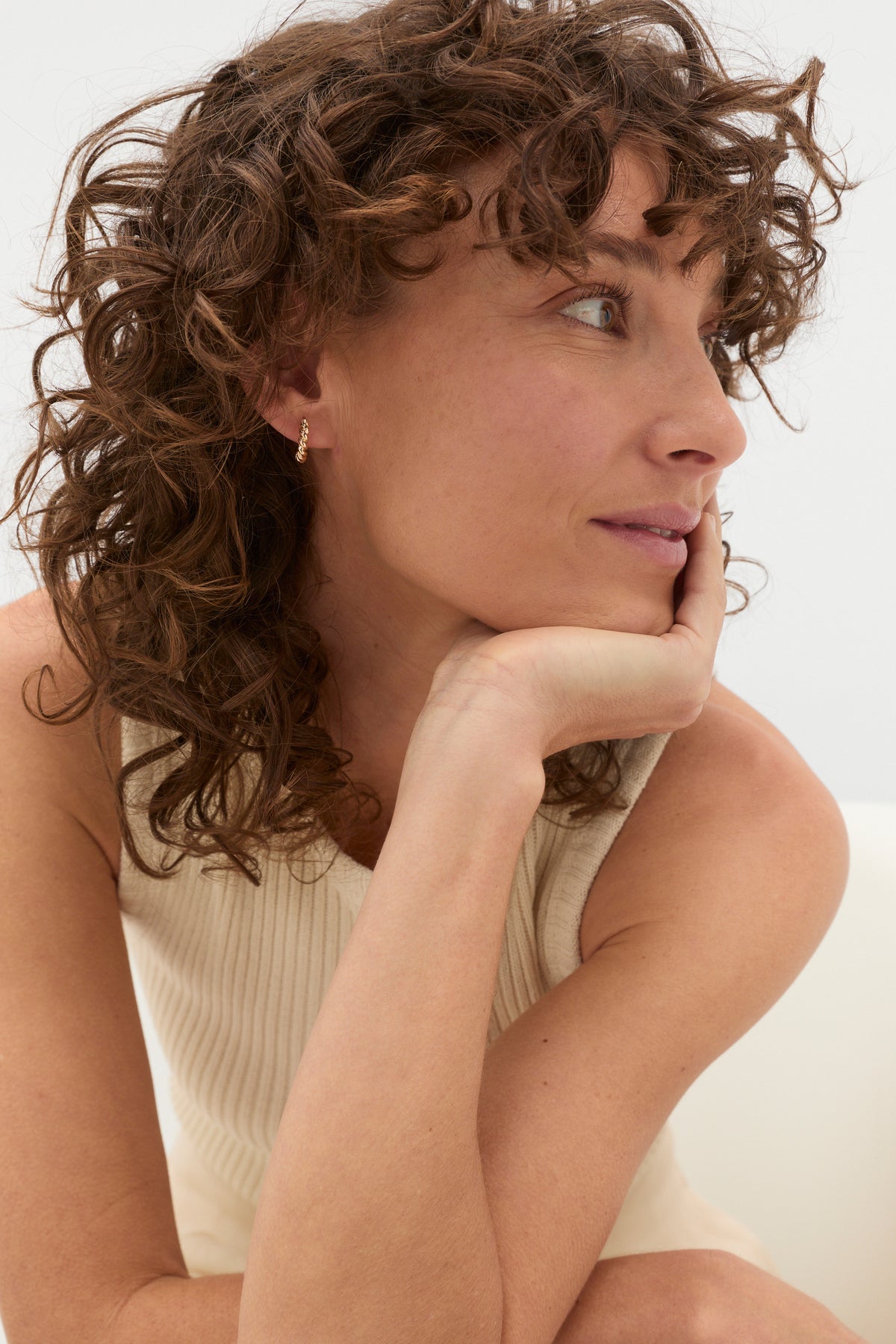 Fine Rope Earring