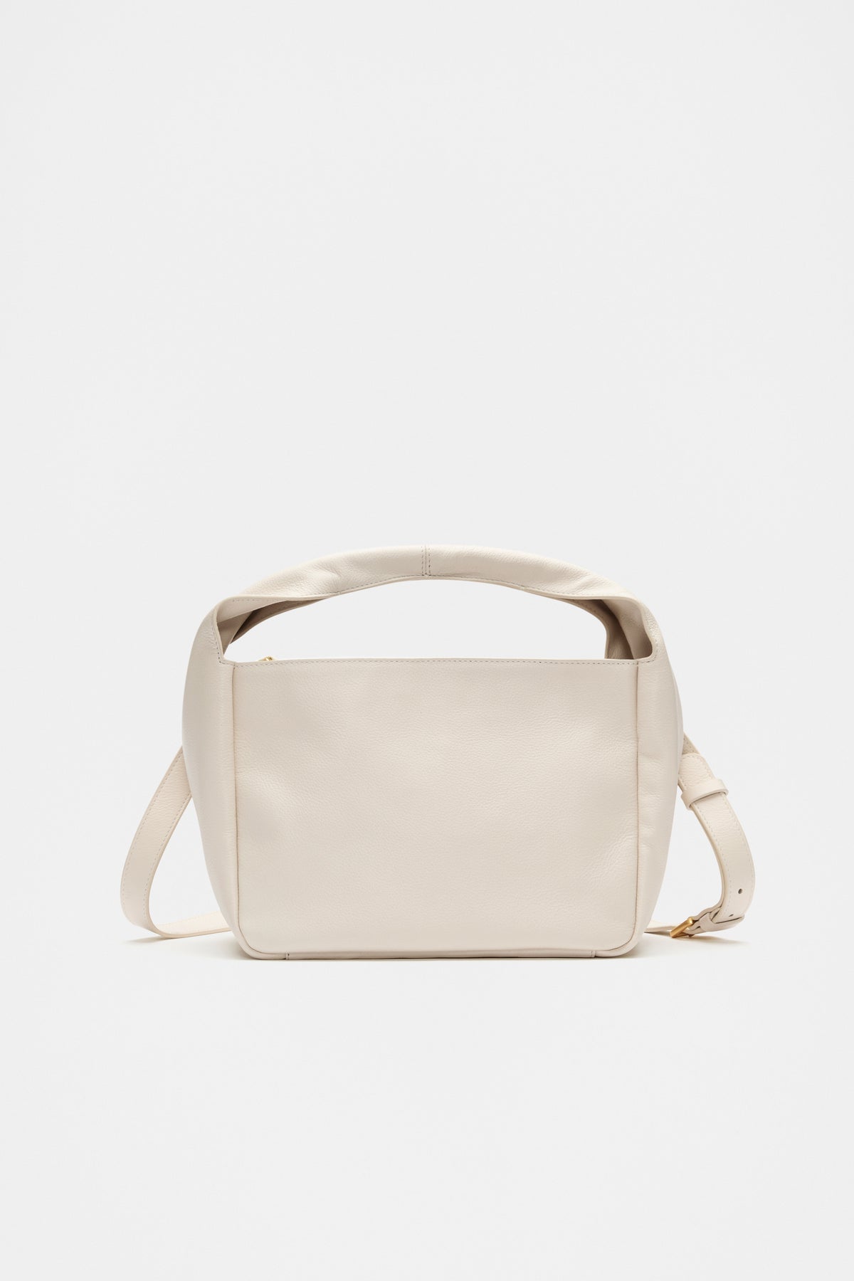 Leather Curved Mini Bag