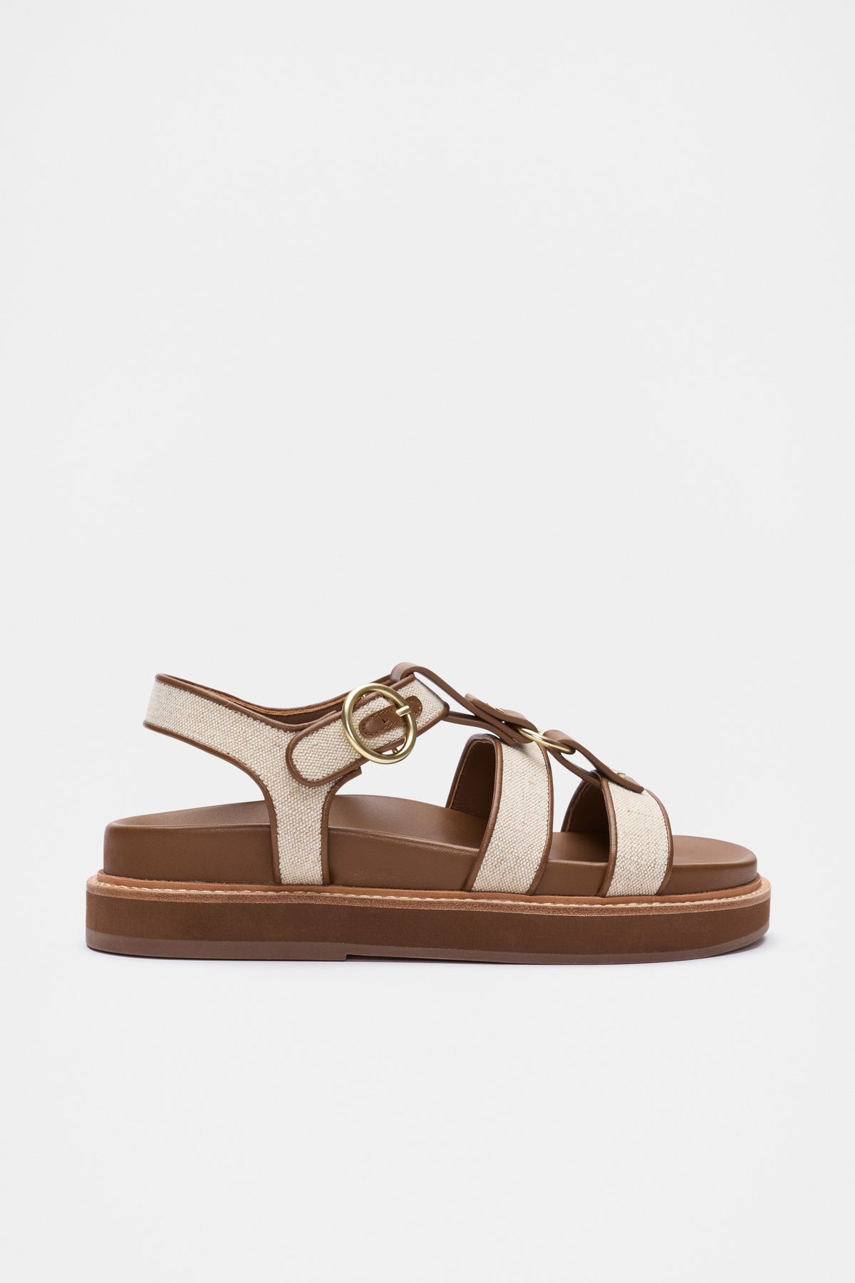 Callie Woven Caged Sandal
