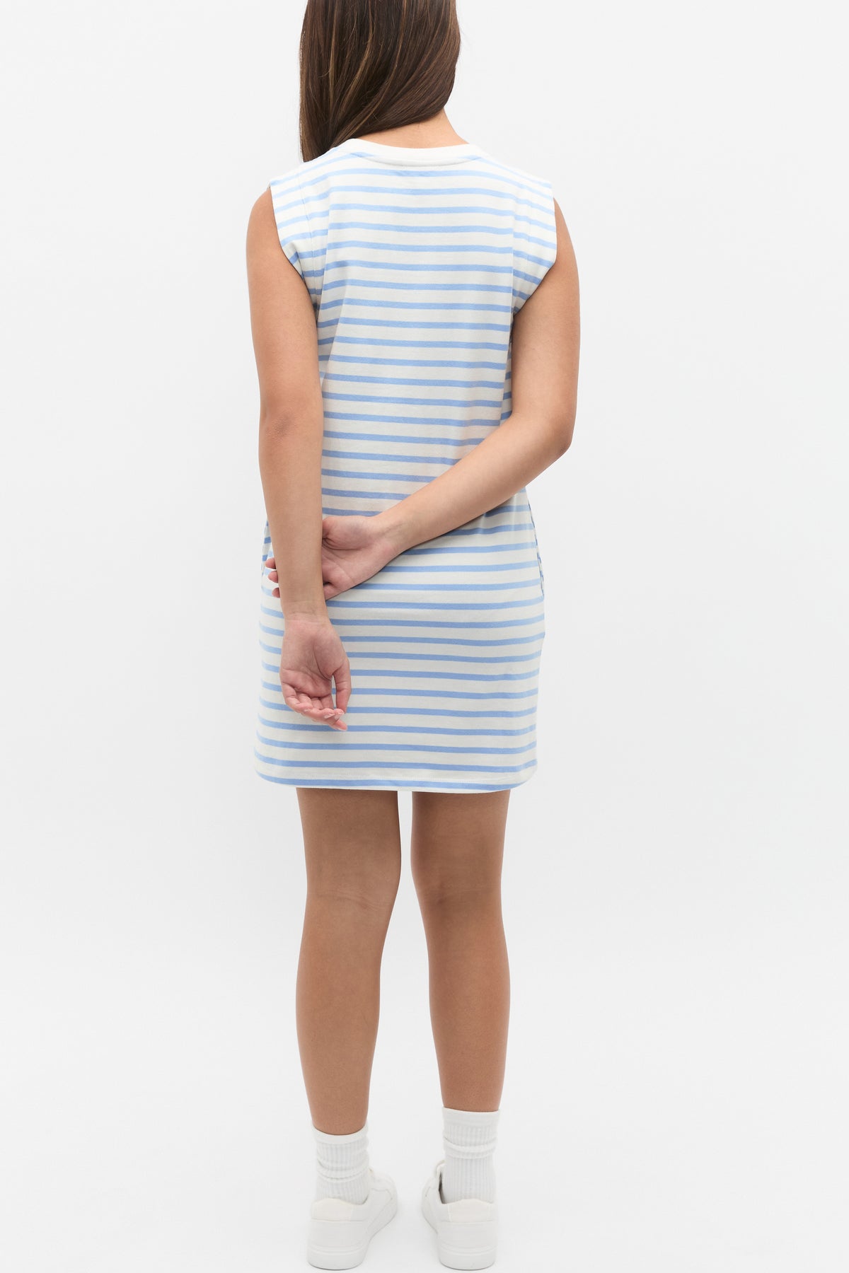 Stripe Logo Dress