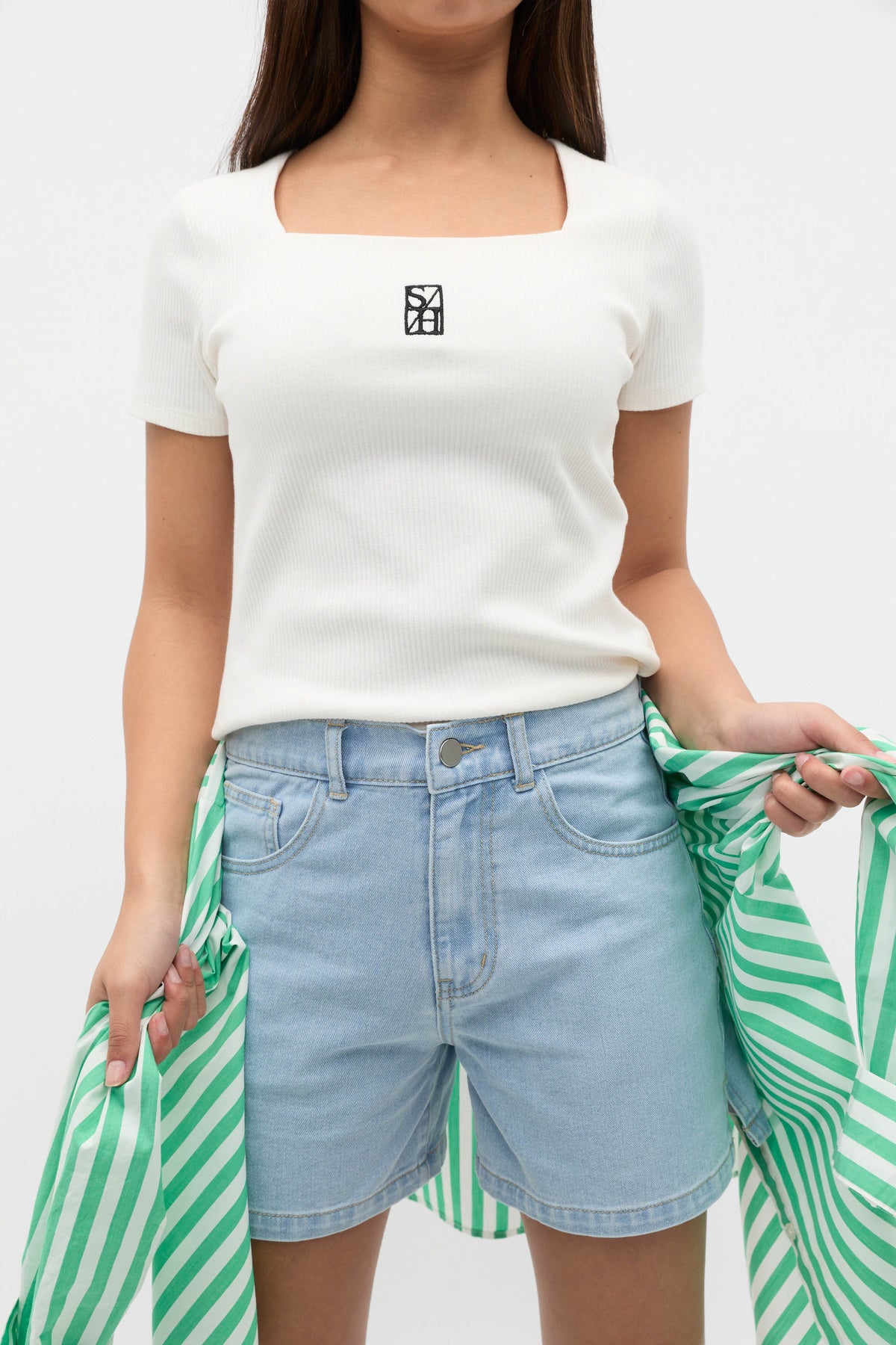 90s Denim Short