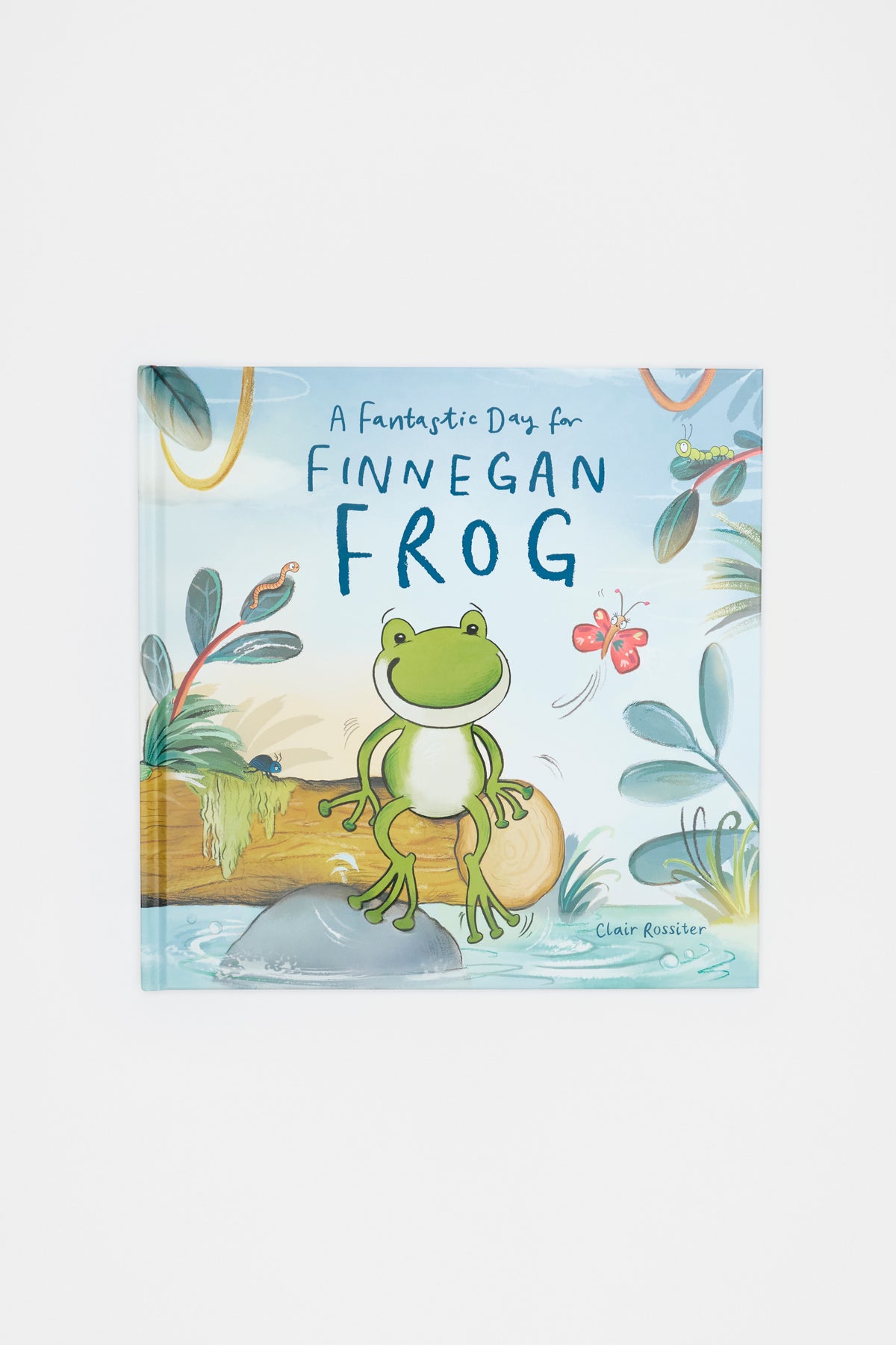 Jellcat A Fantastic Day For Finnegan Frog Book